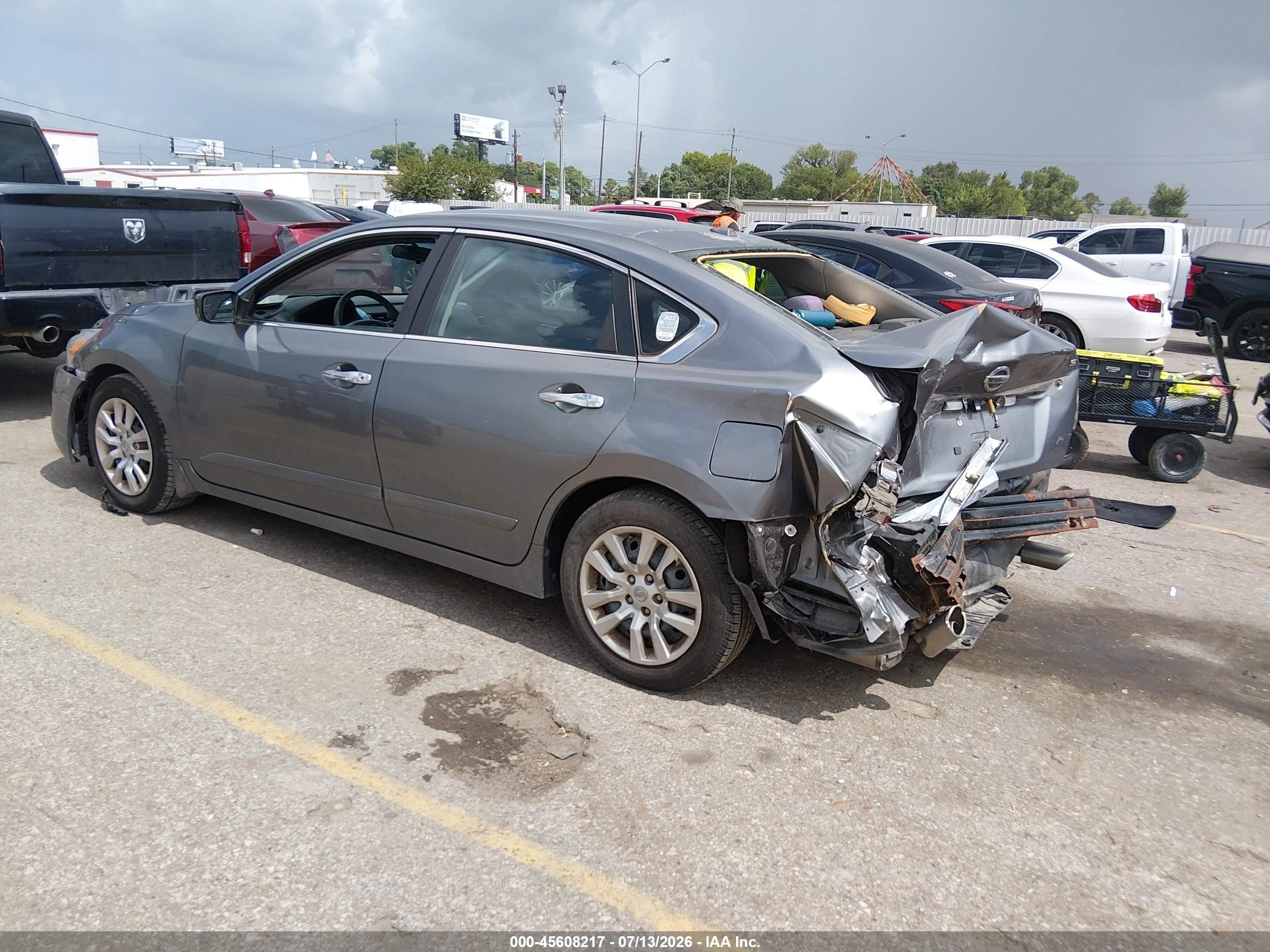 2015 Nissan Altima 2.5 S Gray vin: 1N4AL3AP2FC299013