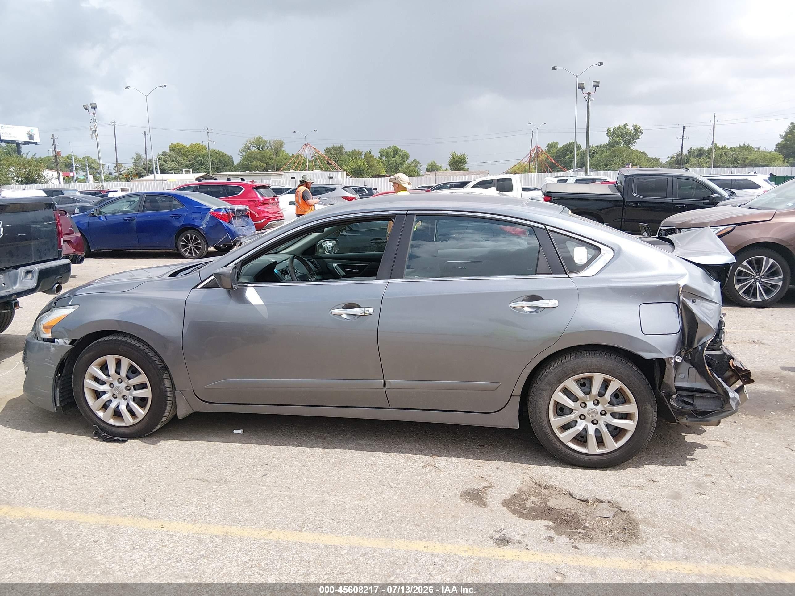2015 Nissan Altima 2.5 S Gray vin: 1N4AL3AP2FC299013