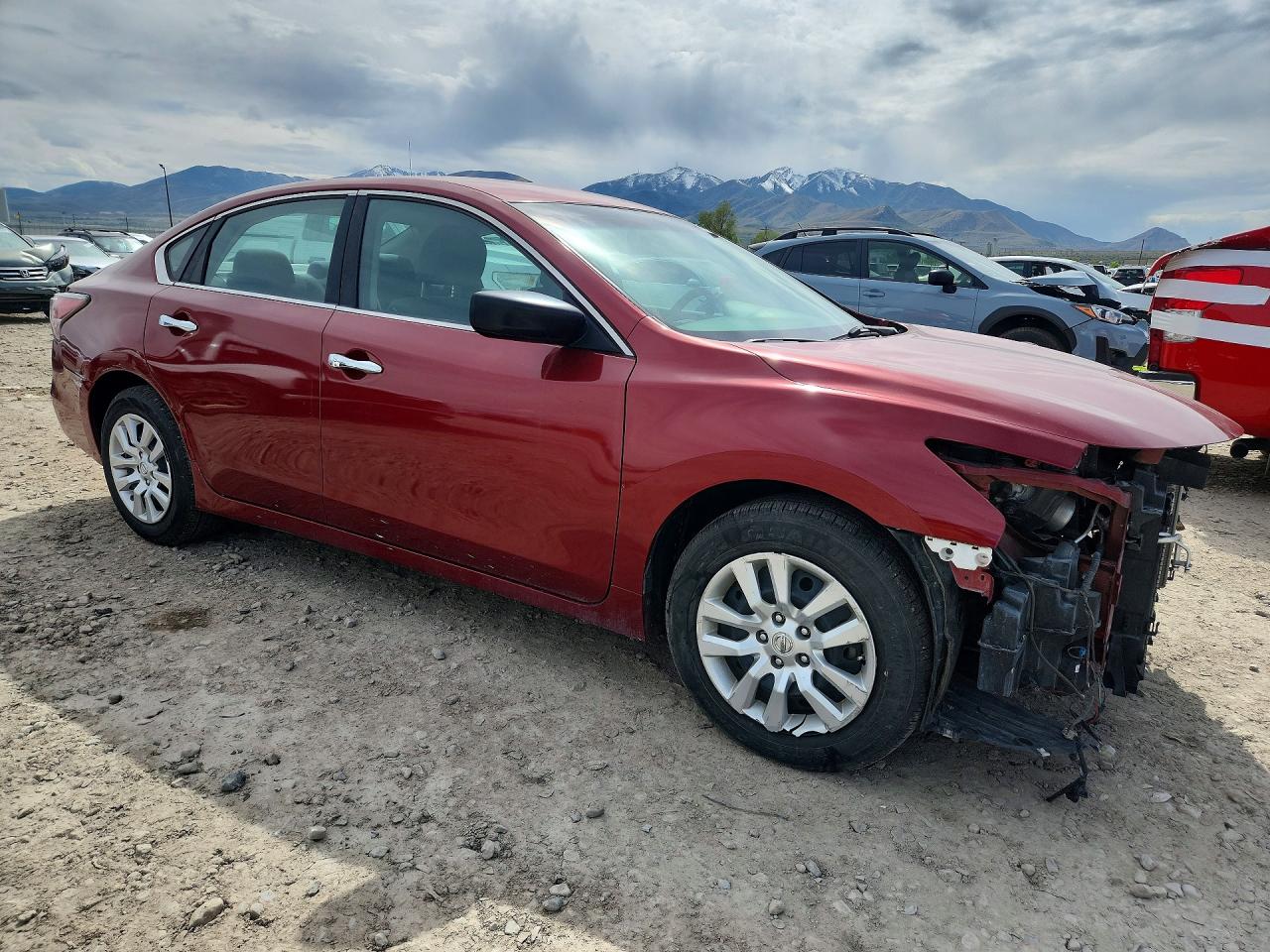 2015 Nissan Altima 2.5 S Maroon vin: 1N4AL3AP2FC415181