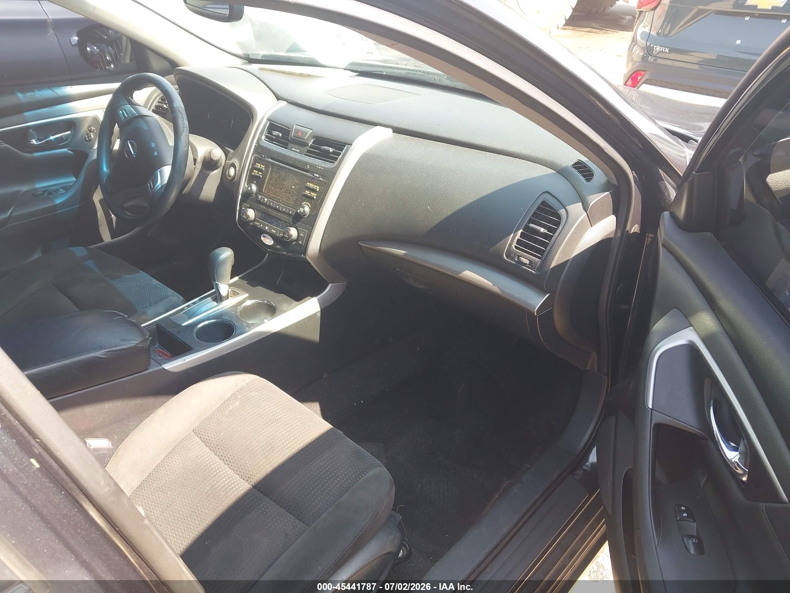 2015 Nissan Altima 2.5 Sv Black vin: 1N4AL3AP2FC418422
