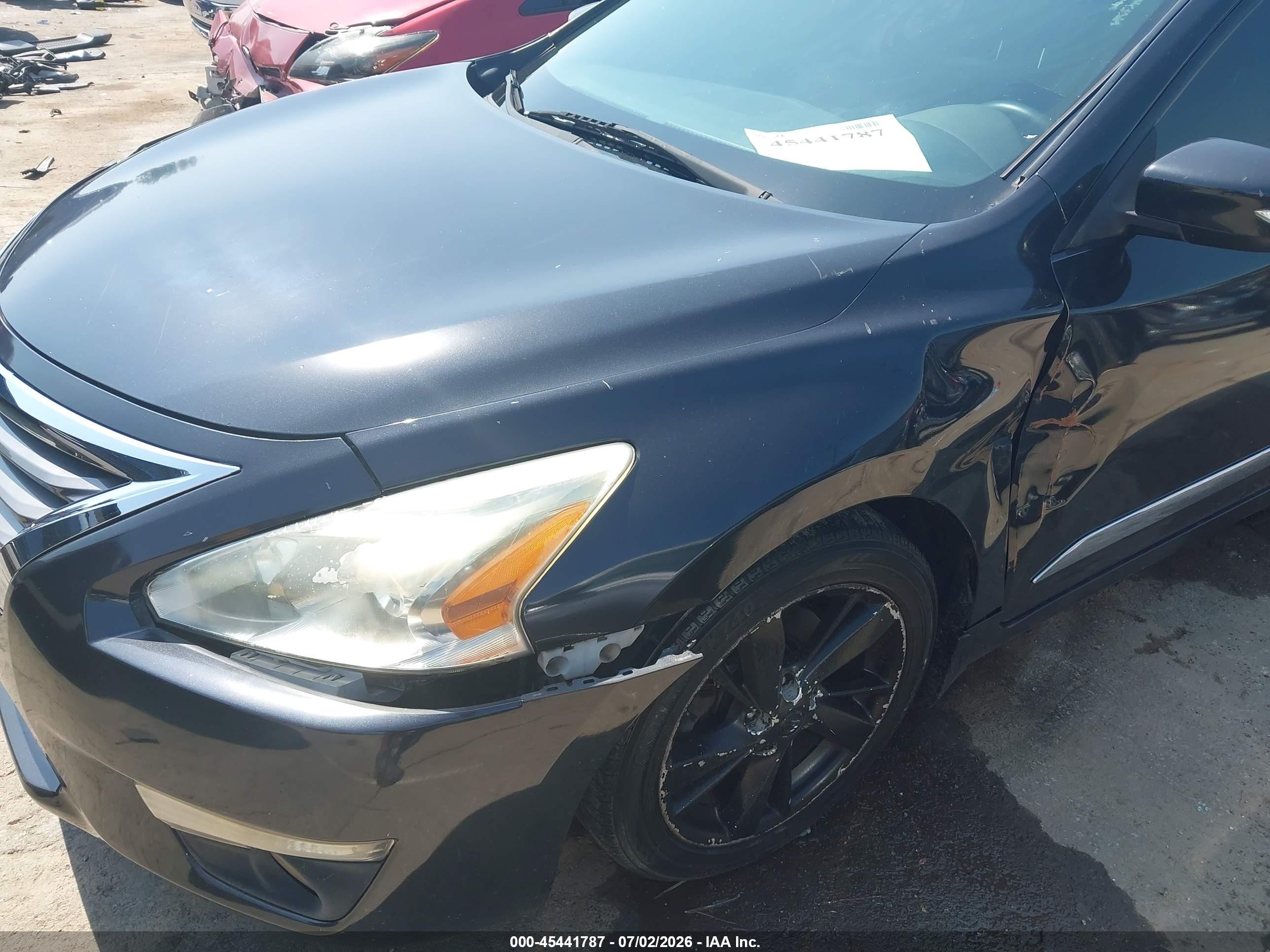 2015 Nissan Altima 2.5 Sv Black vin: 1N4AL3AP2FC418422