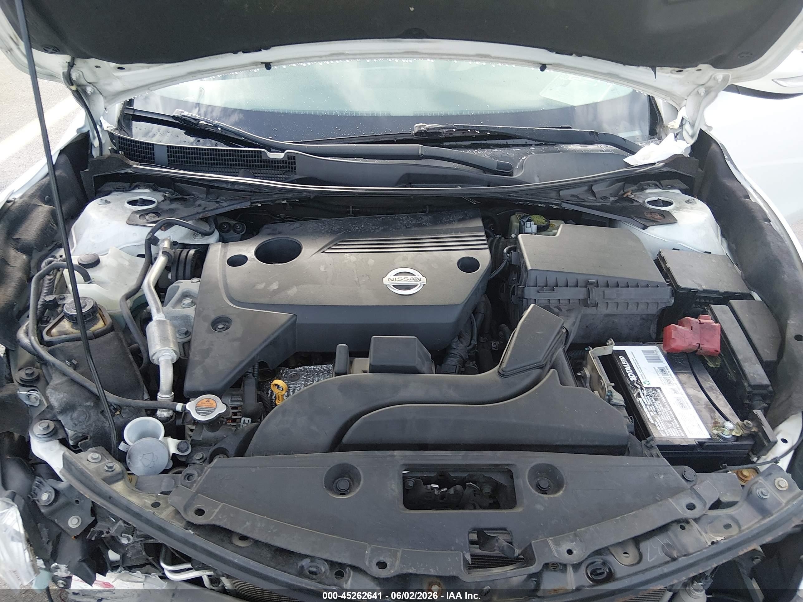 2015 Nissan Altima 2.5 Sv White vin: 1N4AL3AP2FC425368