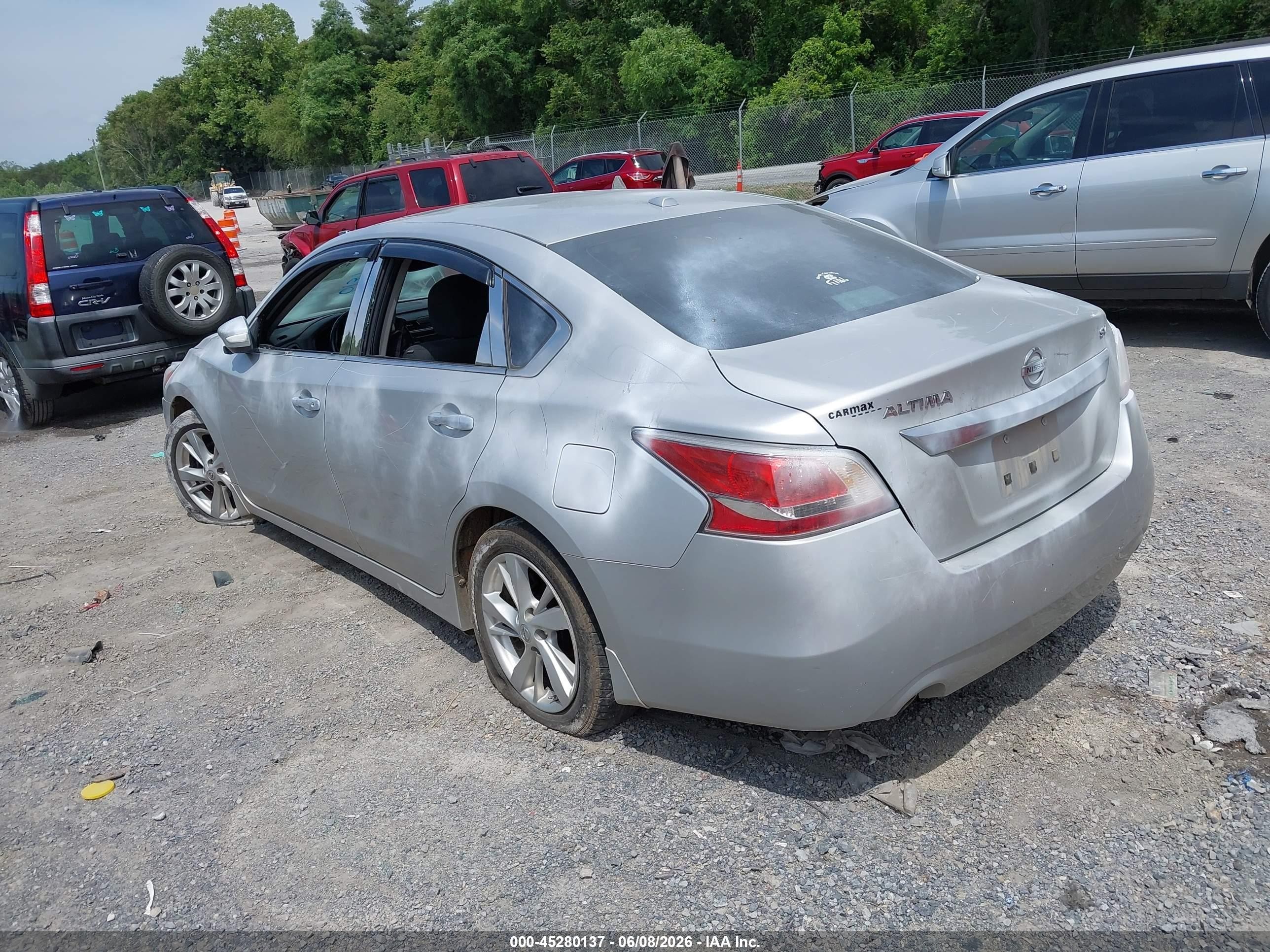 2015 Nissan Altima 2.5 Sv Silver vin: 1N4AL3AP2FC428433