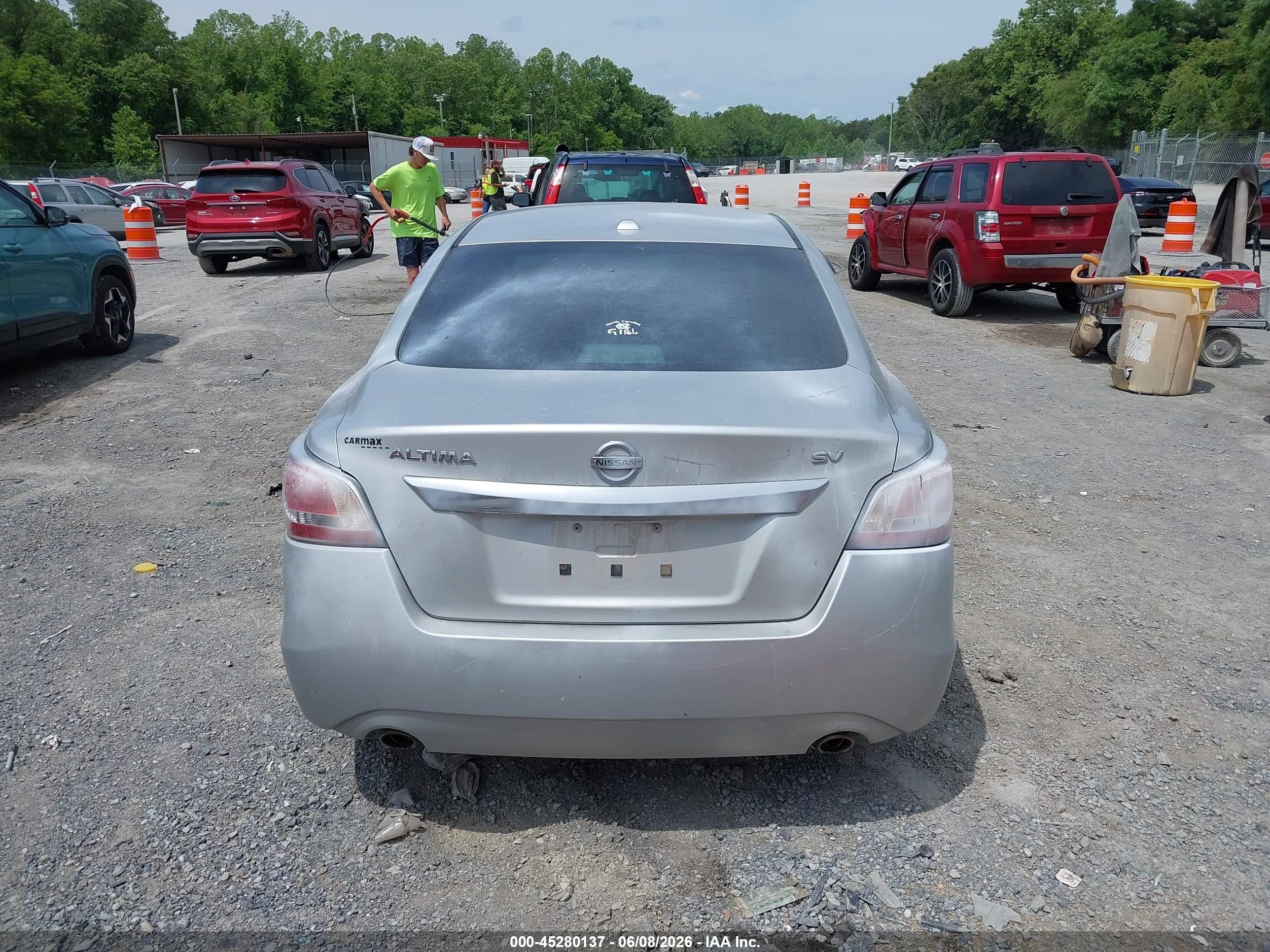 2015 Nissan Altima 2.5 Sv Silver vin: 1N4AL3AP2FC428433