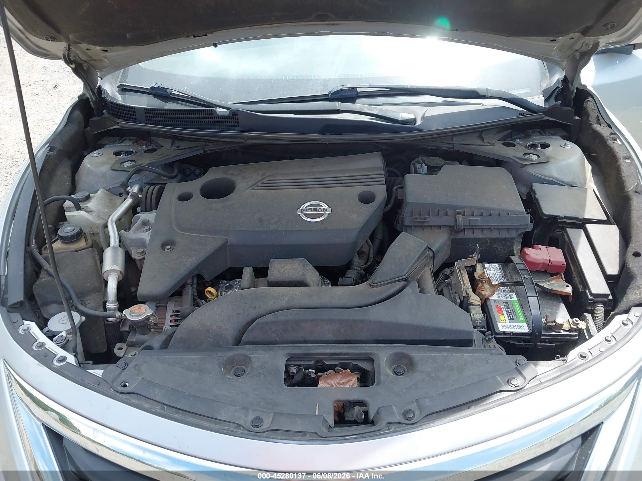2015 Nissan Altima 2.5 Sv Silver vin: 1N4AL3AP2FC428433