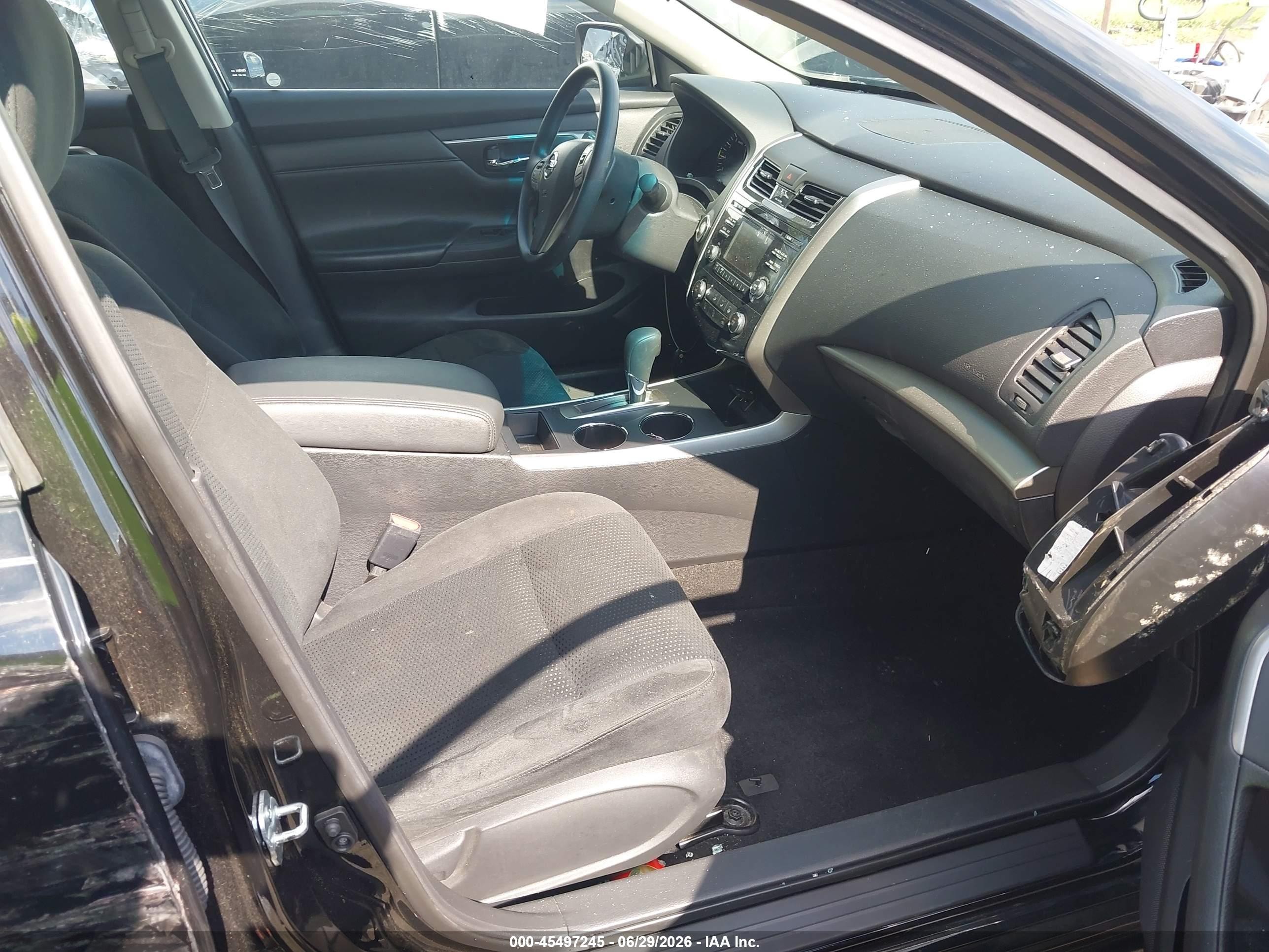 2015 Nissan Altima 2.5 S Black vin: 1N4AL3AP2FC429176