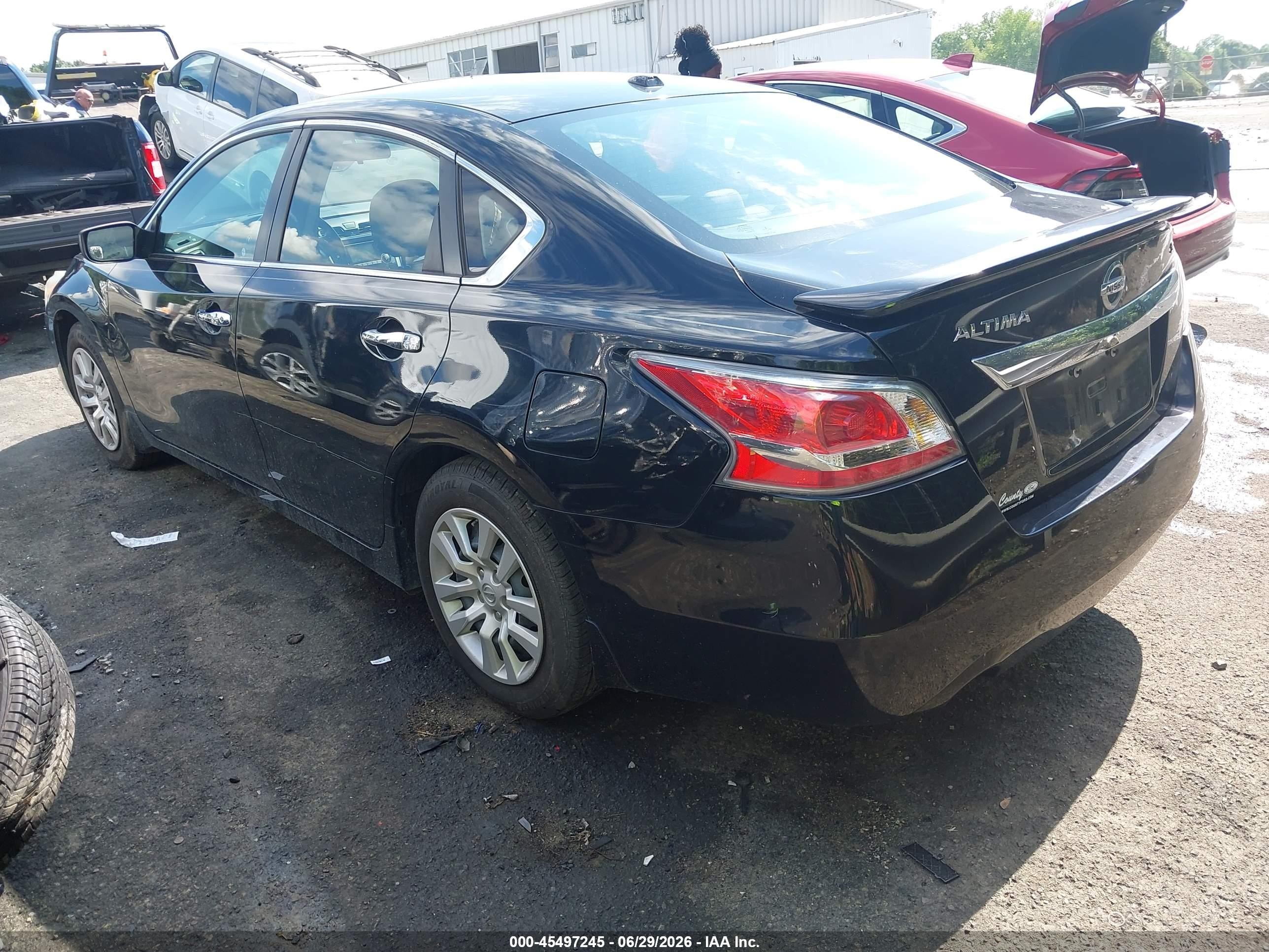 2015 Nissan Altima 2.5 S Black vin: 1N4AL3AP2FC429176