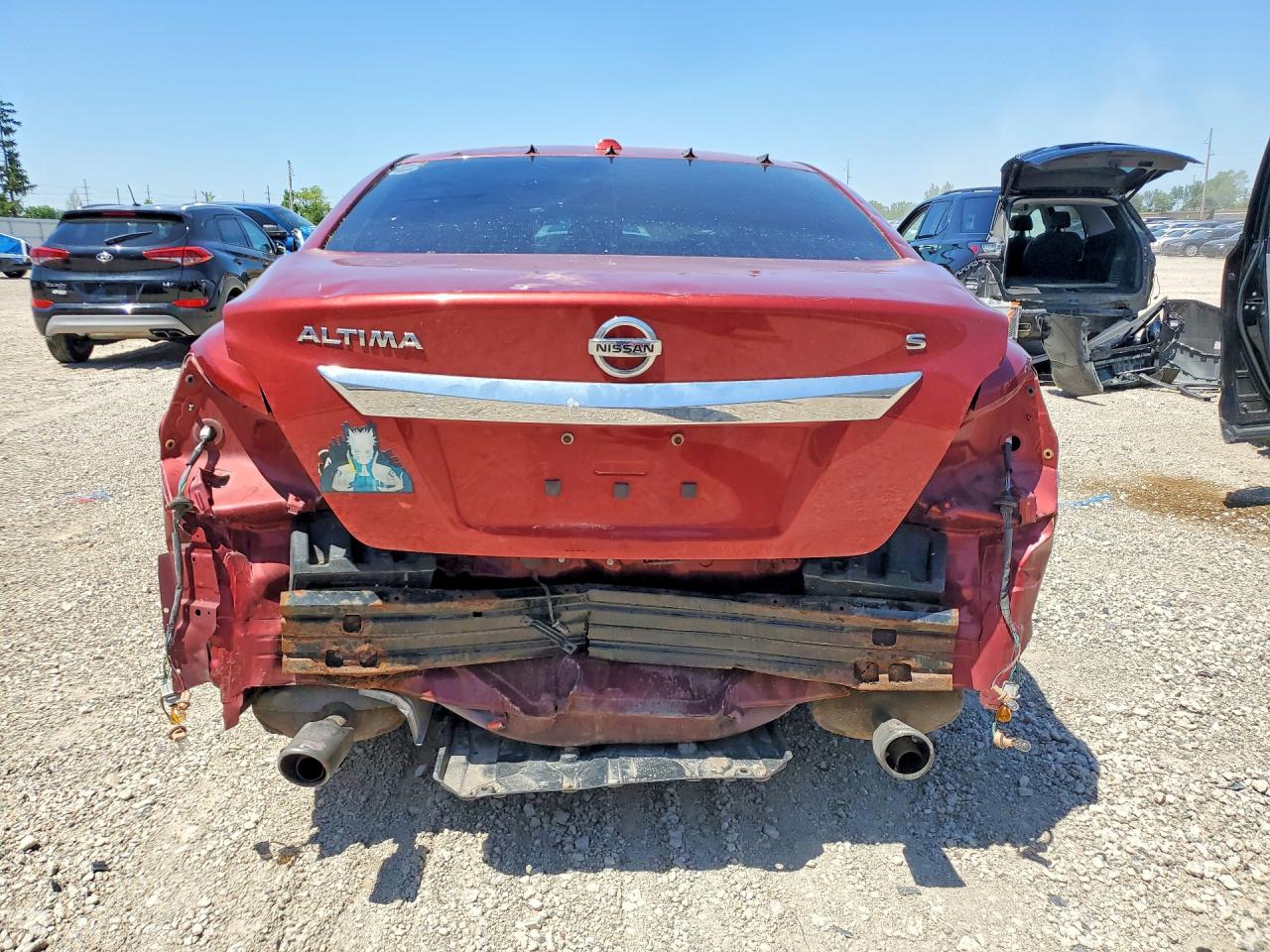 2015 Nissan Altima 2.5 S Red vin: 1N4AL3AP2FC429906
