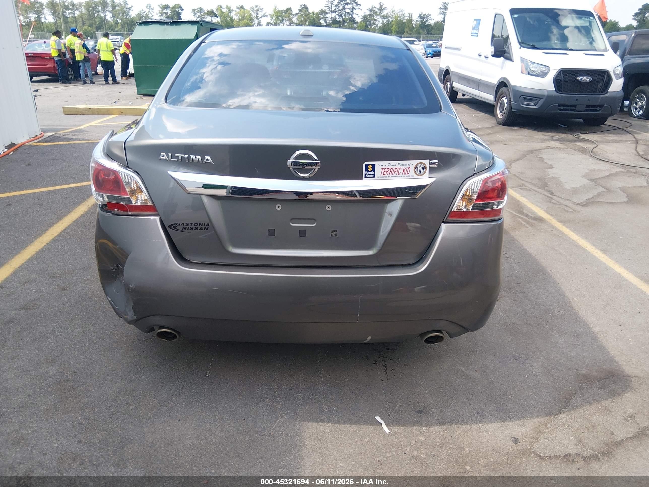2015 Nissan Altima 2.5 S Gray vin: 1N4AL3AP2FC431252