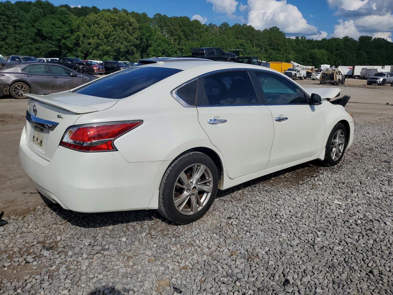 2015 Nissan Altima 2.5 Sl White vin: 1N4AL3AP2FC431543
