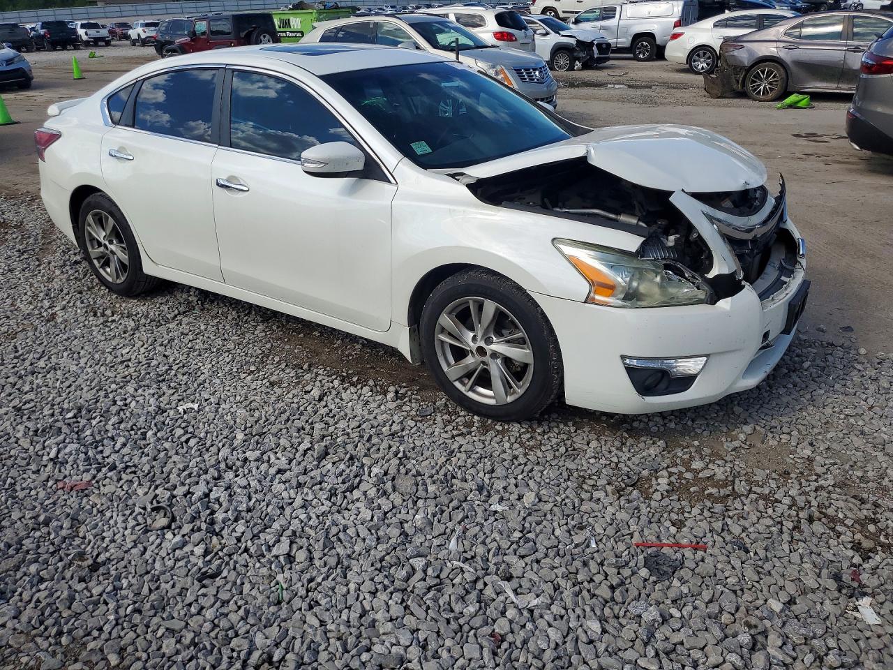 2015 Nissan Altima 2.5 Sl White vin: 1N4AL3AP2FC431543