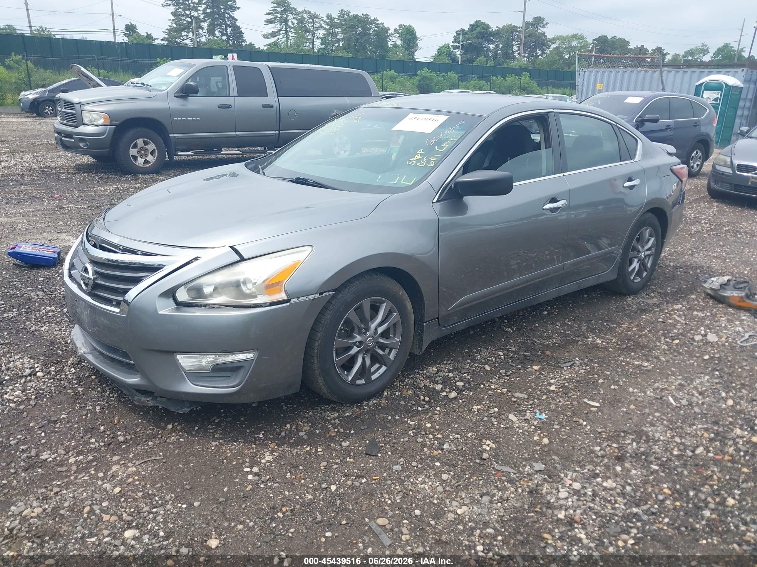2015 Nissan Altima 2.5 S Gray vin: 1N4AL3AP2FC434183