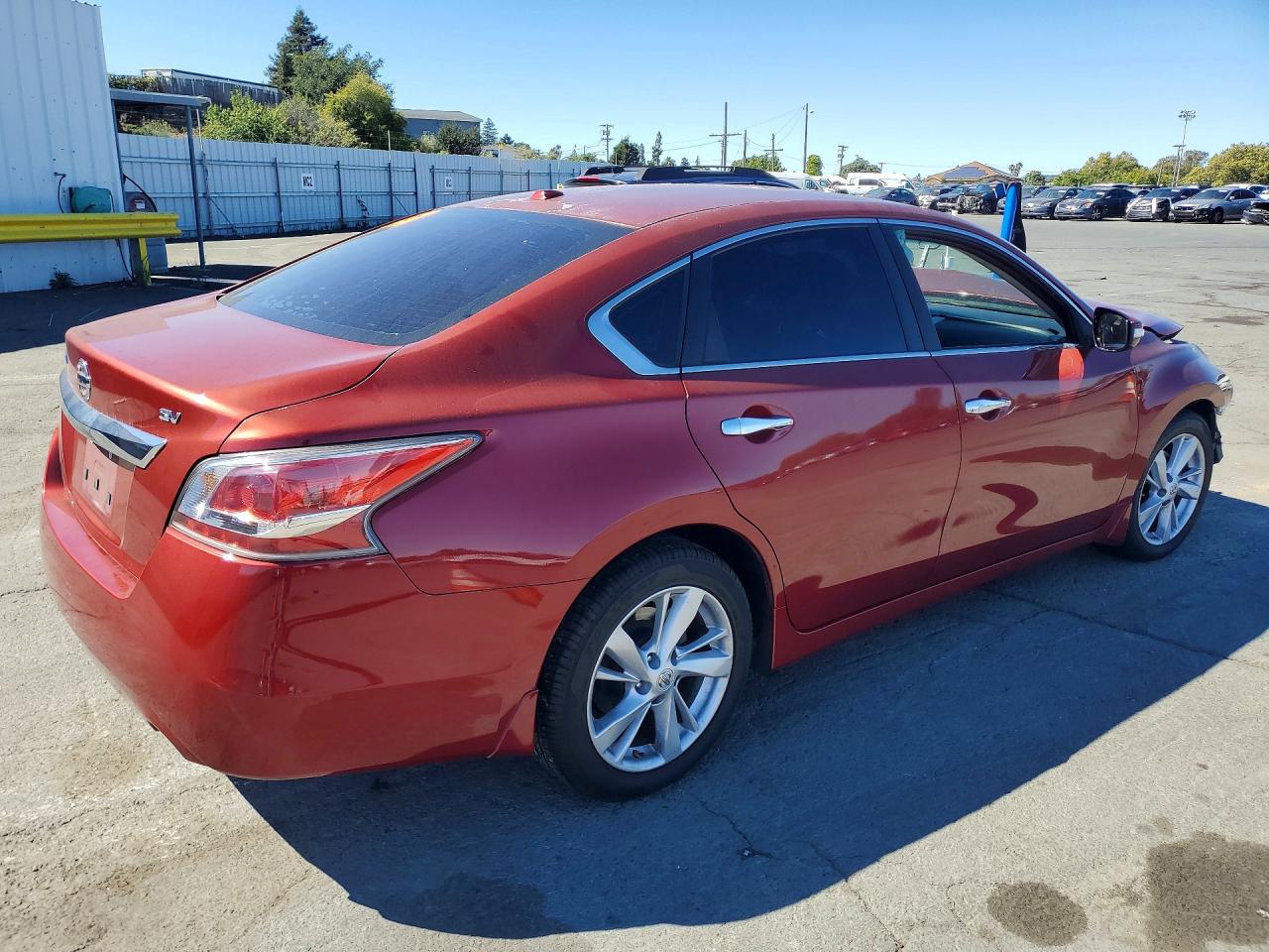 2015 Nissan Altima 2.5 Sv Red vin: 1N4AL3AP2FC441442