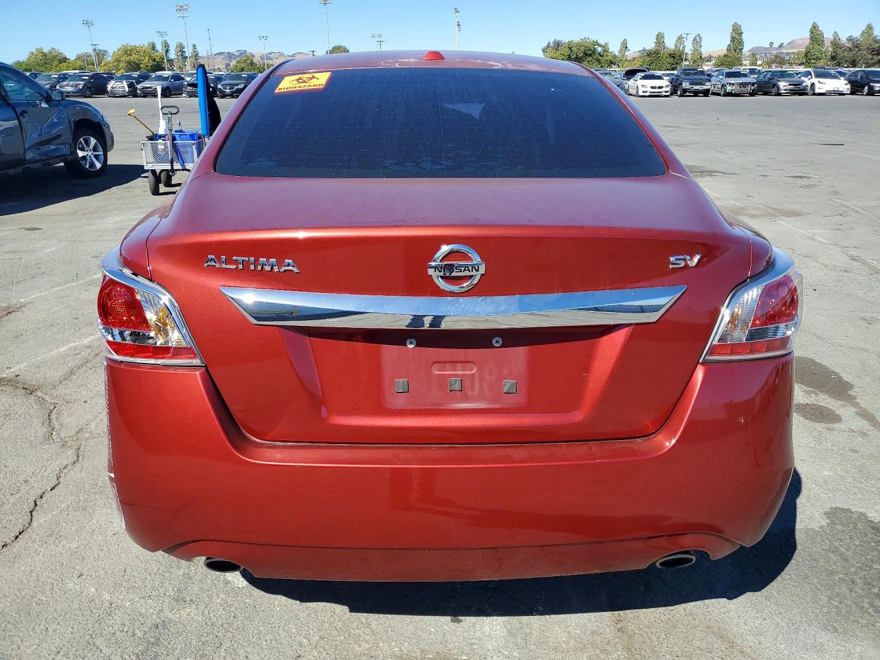 2015 Nissan Altima 2.5 Sv Red vin: 1N4AL3AP2FC441442
