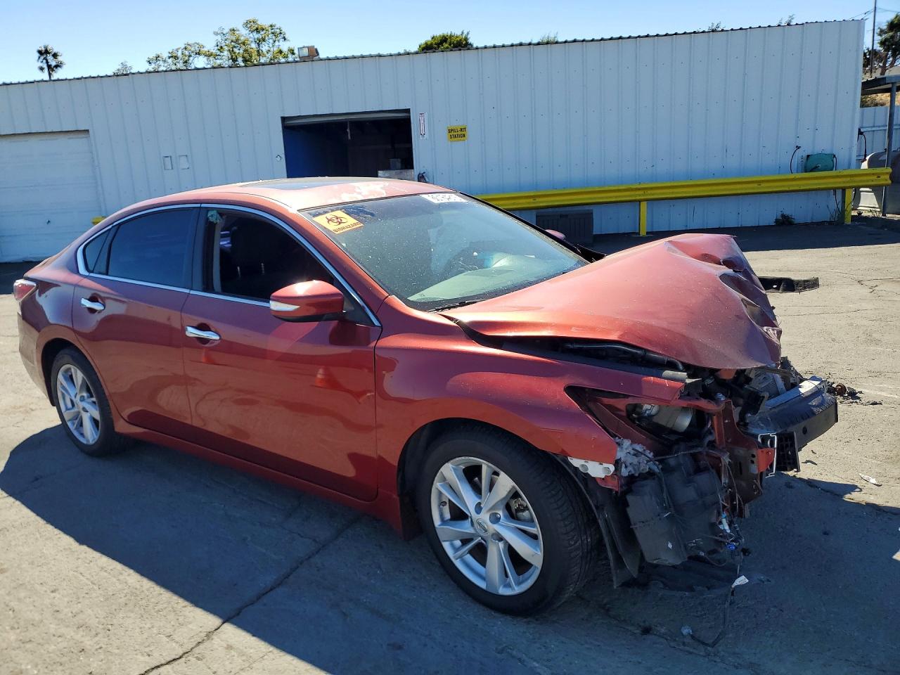 2015 Nissan Altima 2.5 Sv Red vin: 1N4AL3AP2FC441442
