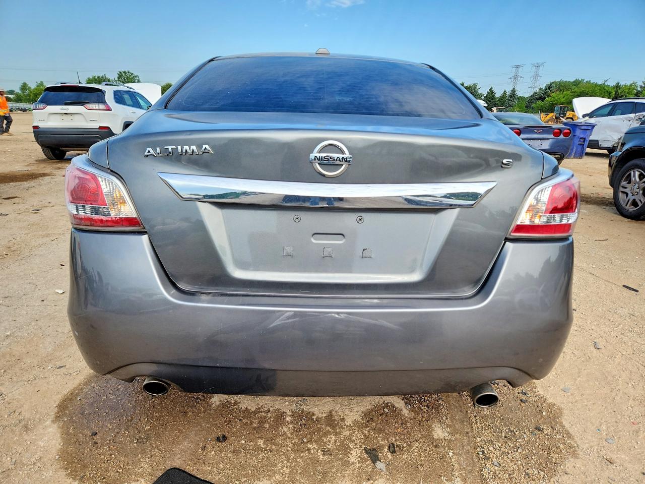 2015 Nissan Altima 2.5 S Gray vin: 1N4AL3AP2FC441943