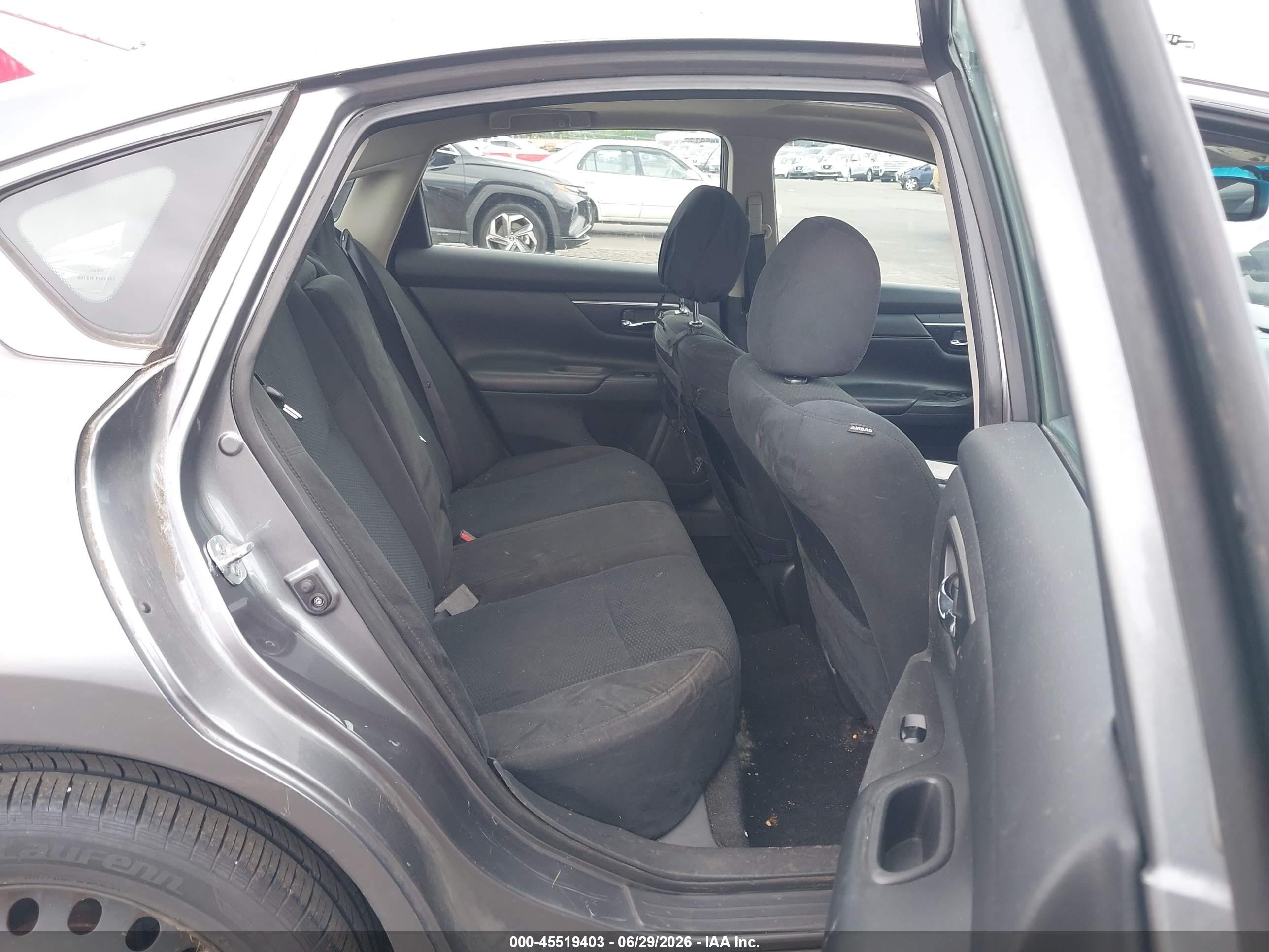 2015 Nissan Altima 2.5 Sv Gray vin: 1N4AL3AP2FC456331