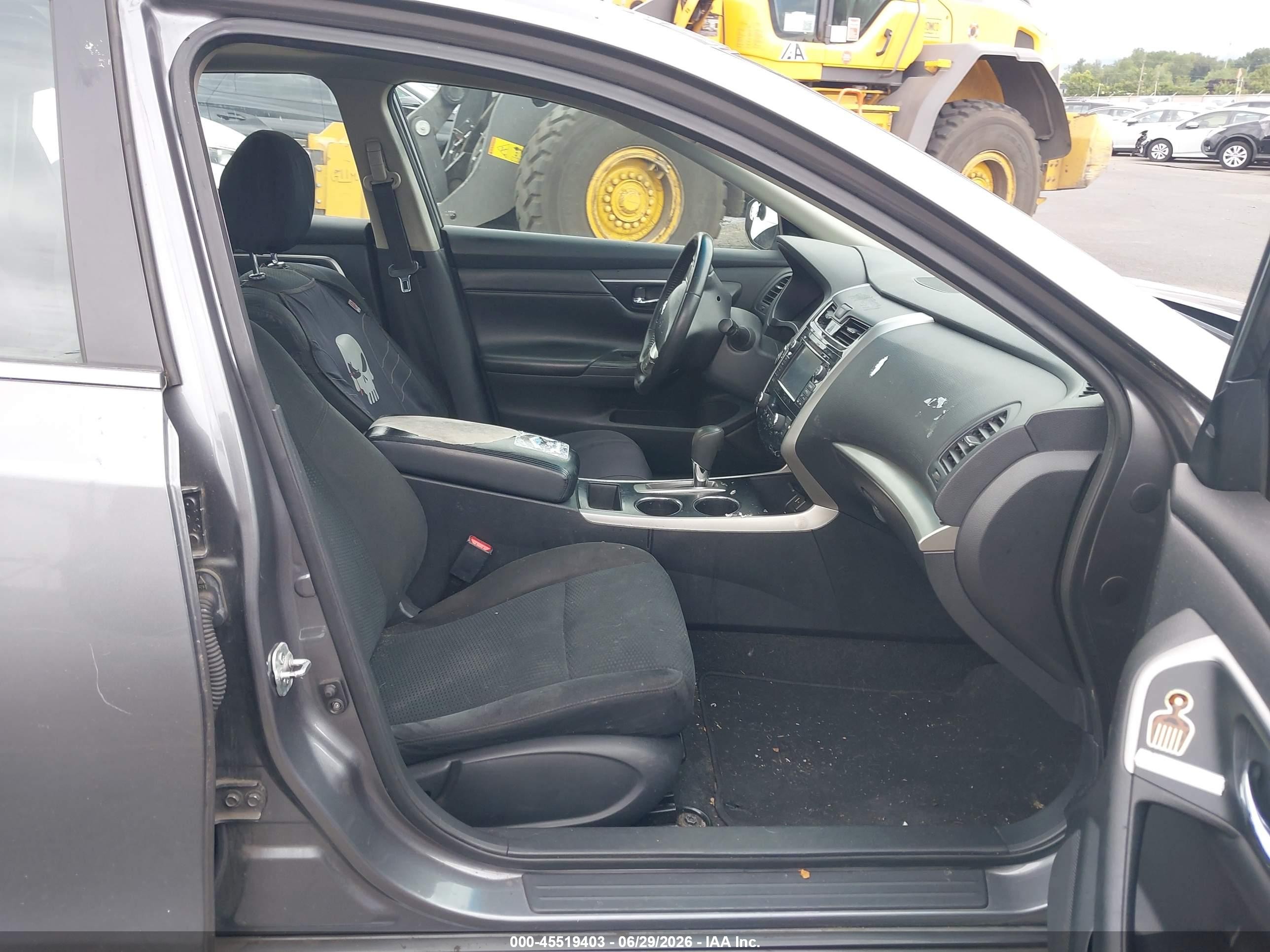 2015 Nissan Altima 2.5 Sv Gray vin: 1N4AL3AP2FC456331