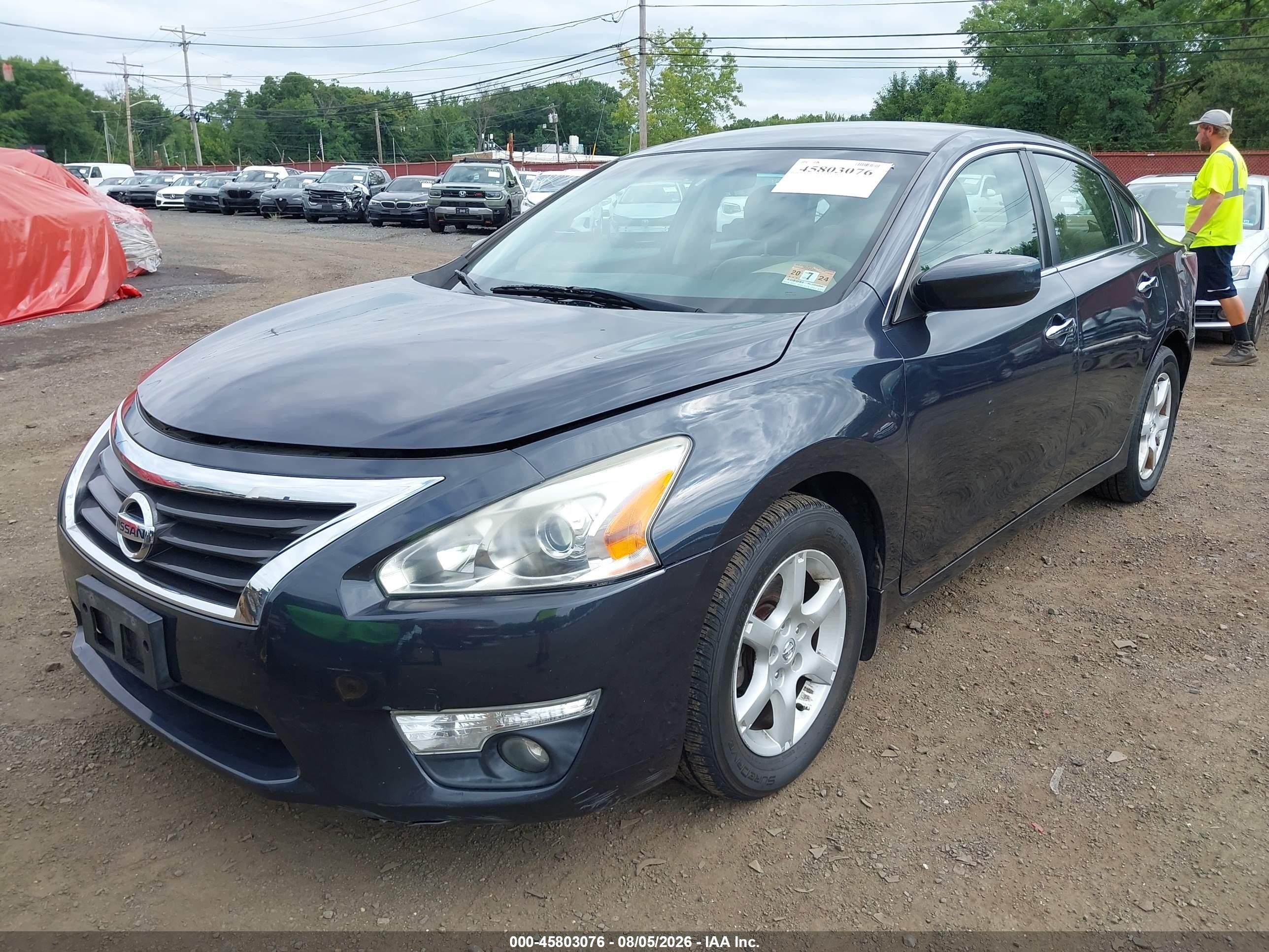 2015 Nissan Altima 2.5 Sv Gray vin: 1N4AL3AP2FC460668