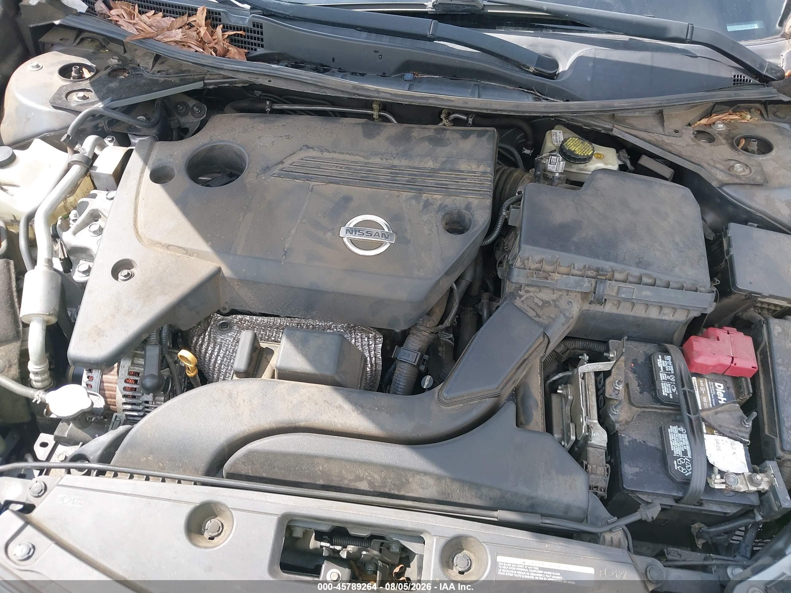 2015 Nissan Altima 2.5 S Серебряный vin: 1N4AL3AP2FC466423