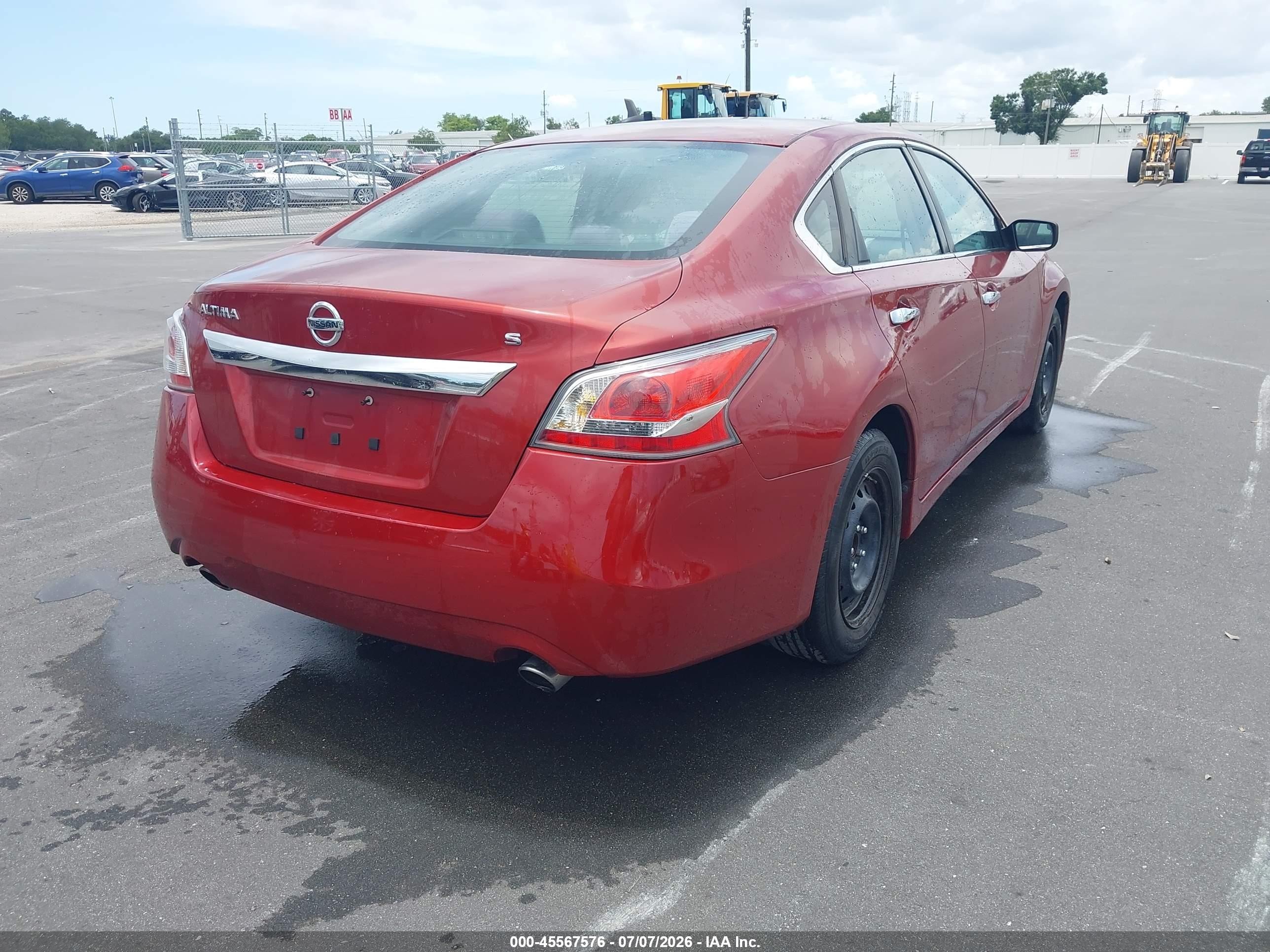 2015 Nissan Altima 2.5/2.5 S/2.5 Sl/2.5 Sv Красный vin: 1N4AL3AP2FC473114