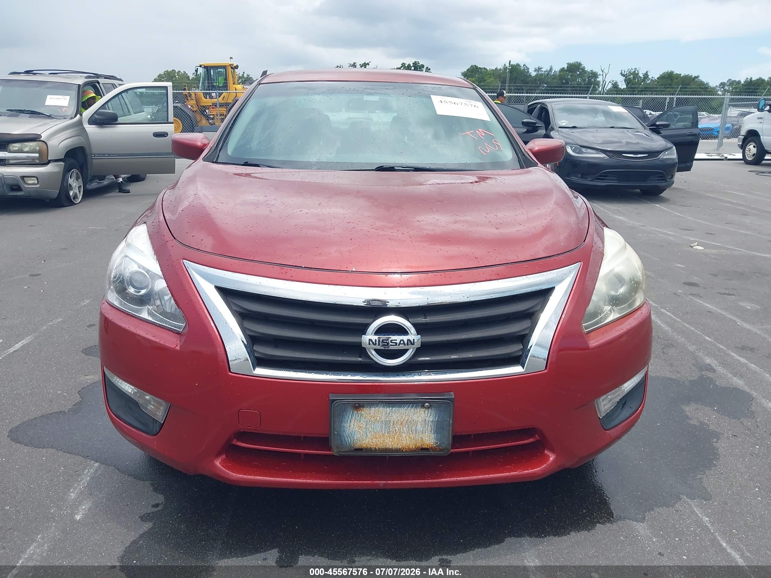 2015 Nissan Altima 2.5/2.5 S/2.5 Sl/2.5 Sv Красный vin: 1N4AL3AP2FC473114