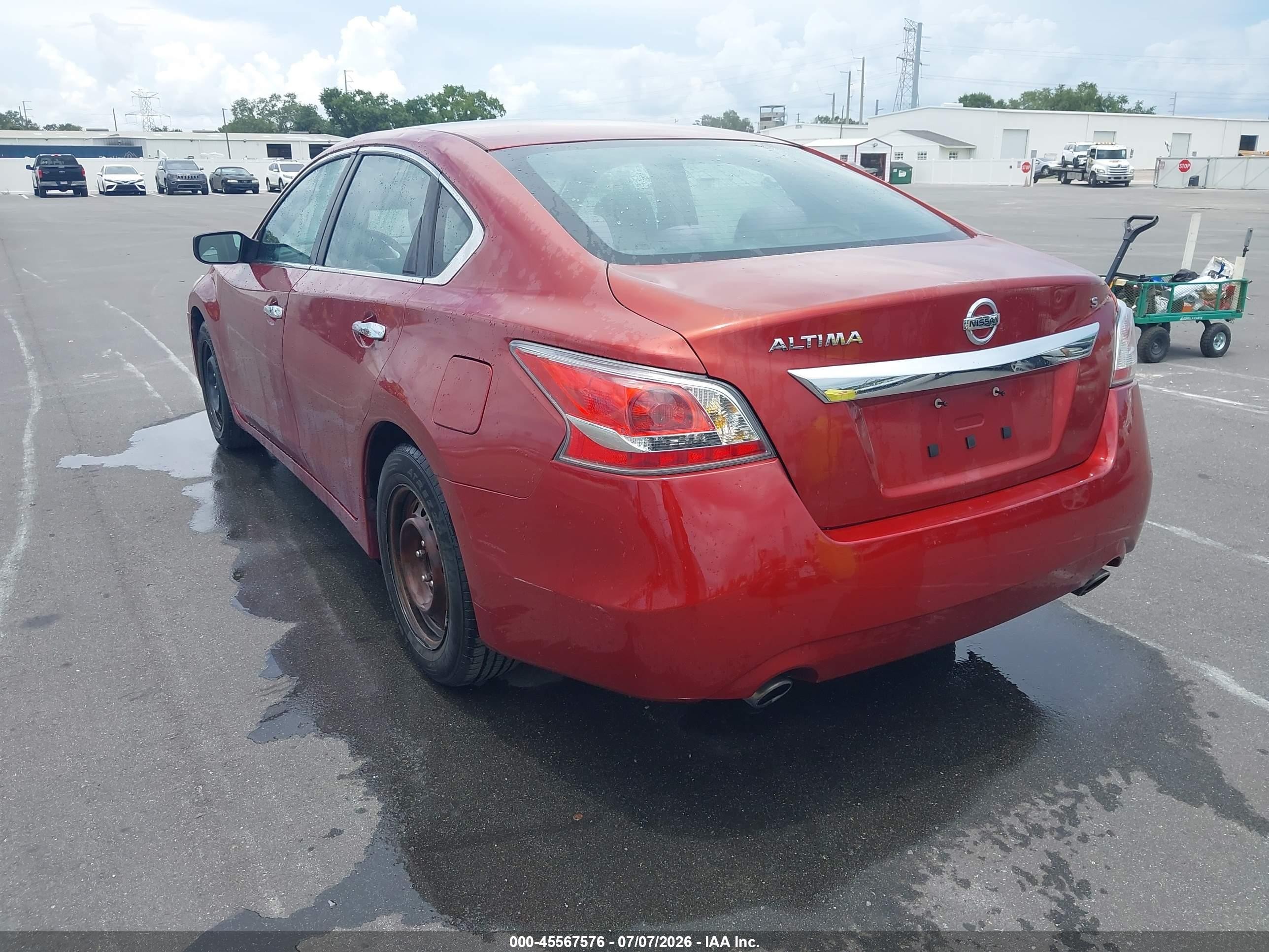 2015 Nissan Altima 2.5/2.5 S/2.5 Sl/2.5 Sv Красный vin: 1N4AL3AP2FC473114