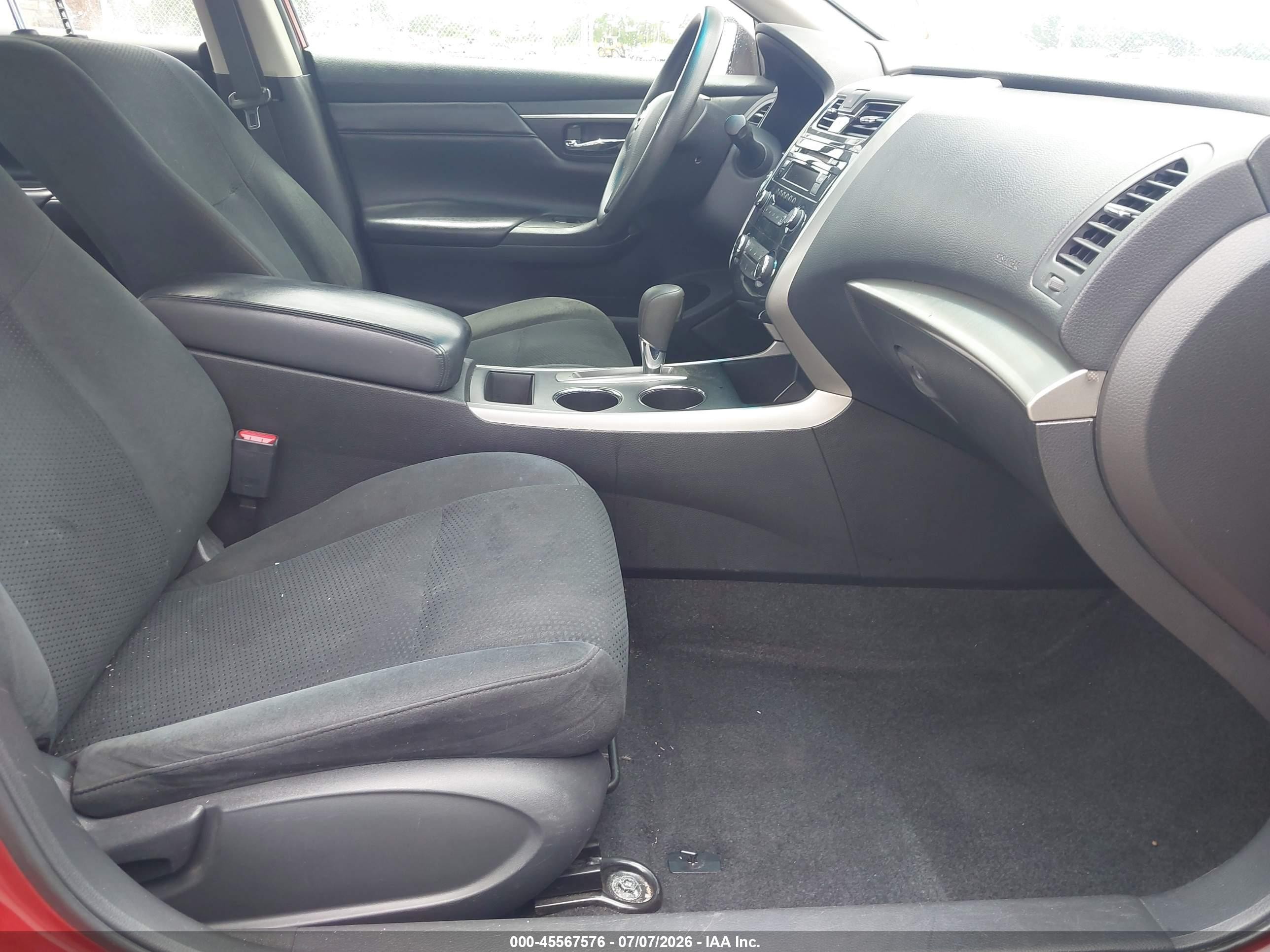 2015 Nissan Altima 2.5/2.5 S/2.5 Sl/2.5 Sv Красный vin: 1N4AL3AP2FC473114