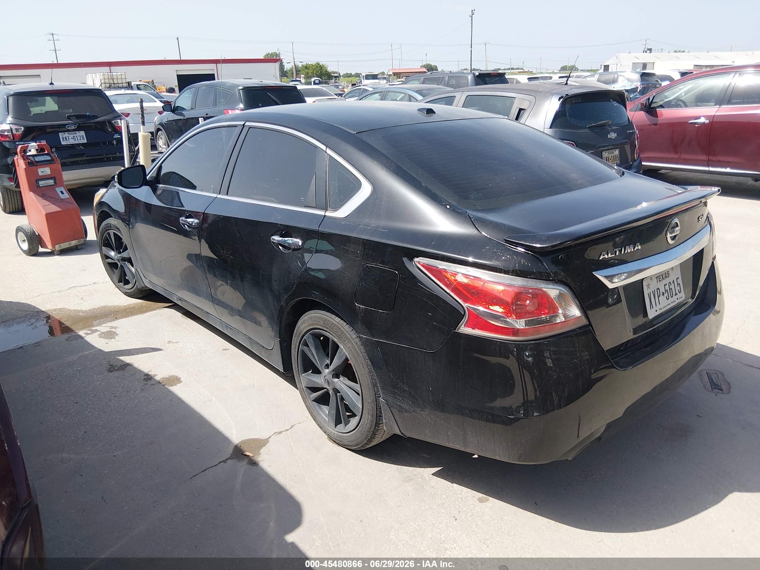 2015 Nissan Altima 2.5 Sv Black vin: 1N4AL3AP2FC475736