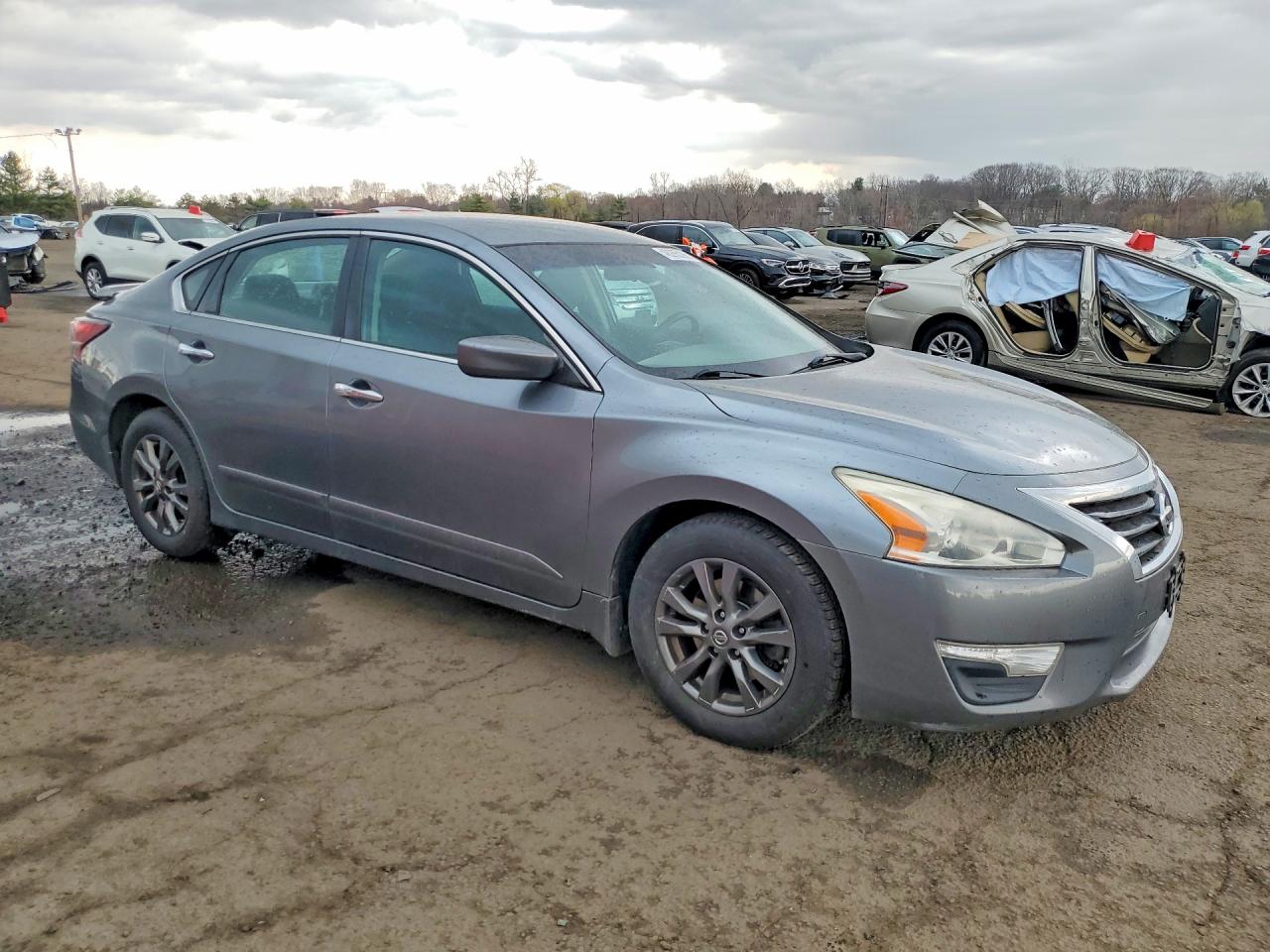 2015 Nissan Altima 2.5 S Gray vin: 1N4AL3AP2FC489572