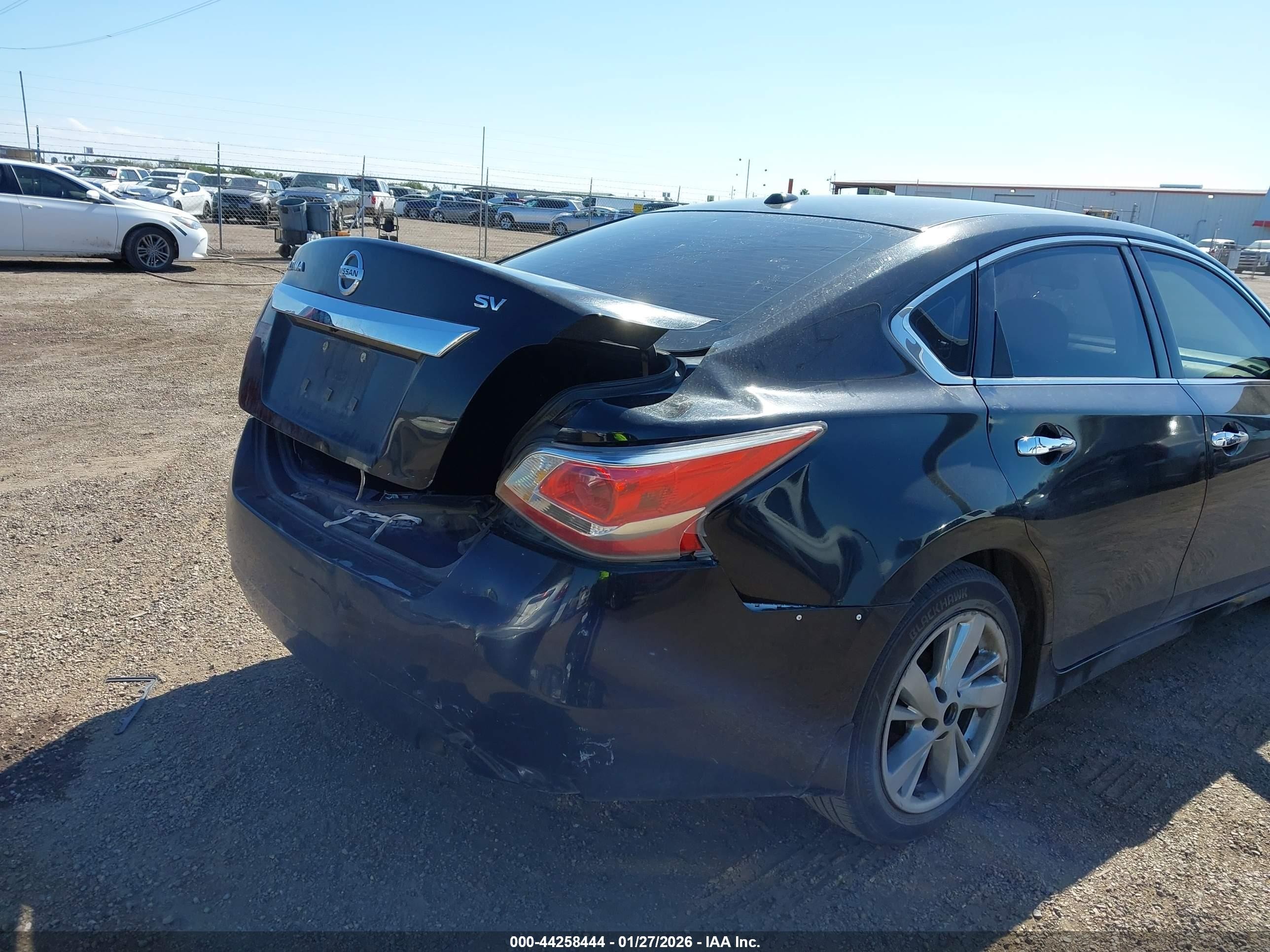 2015 Nissan Altima 2.5 Sv Black vin: 1N4AL3AP2FC490947