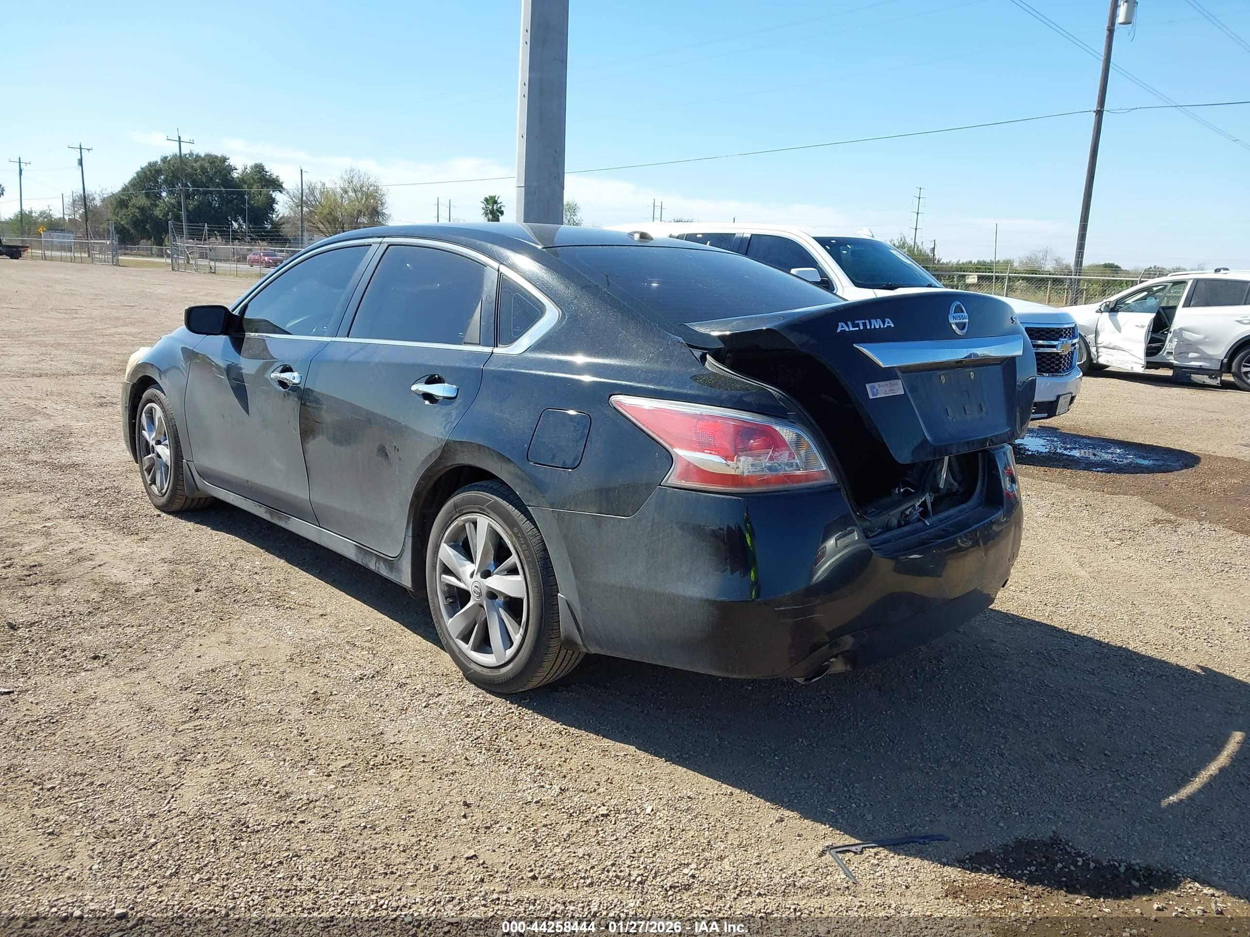 2015 Nissan Altima 2.5 Sv Black vin: 1N4AL3AP2FC490947