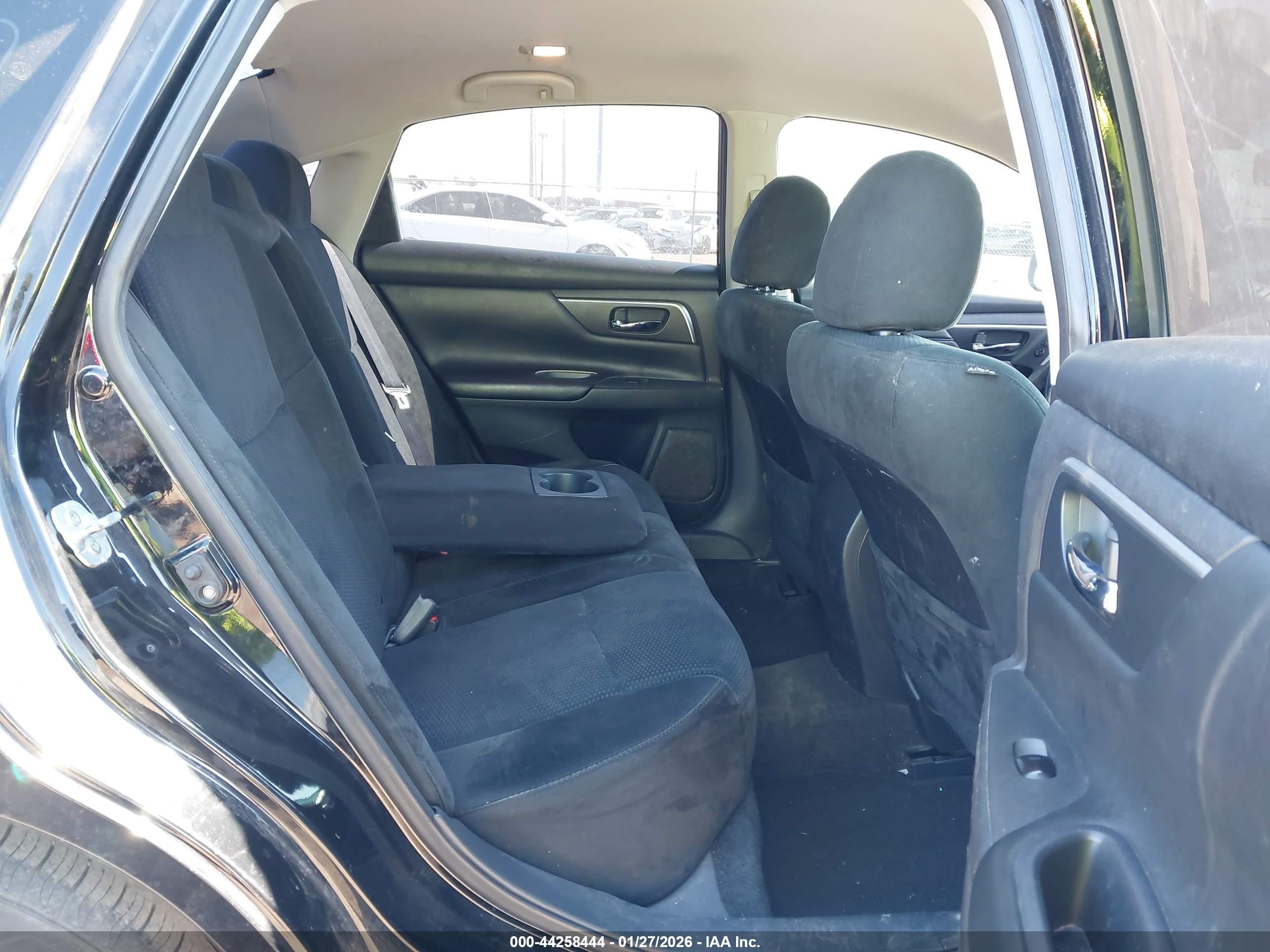 2015 Nissan Altima 2.5 Sv Black vin: 1N4AL3AP2FC490947