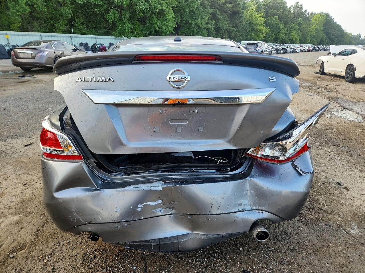 2015 Nissan Altima 2.5 S Gray vin: 1N4AL3AP2FC494058