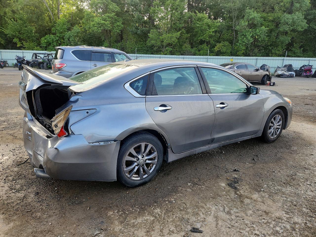 2015 Nissan Altima 2.5 S Gray vin: 1N4AL3AP2FC494058