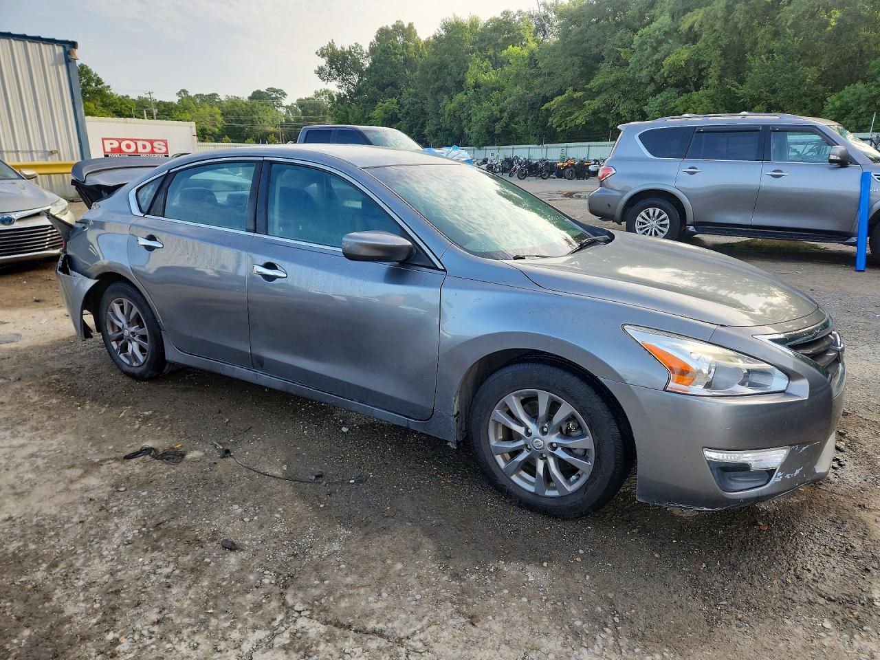 2015 Nissan Altima 2.5 S Gray vin: 1N4AL3AP2FC494058