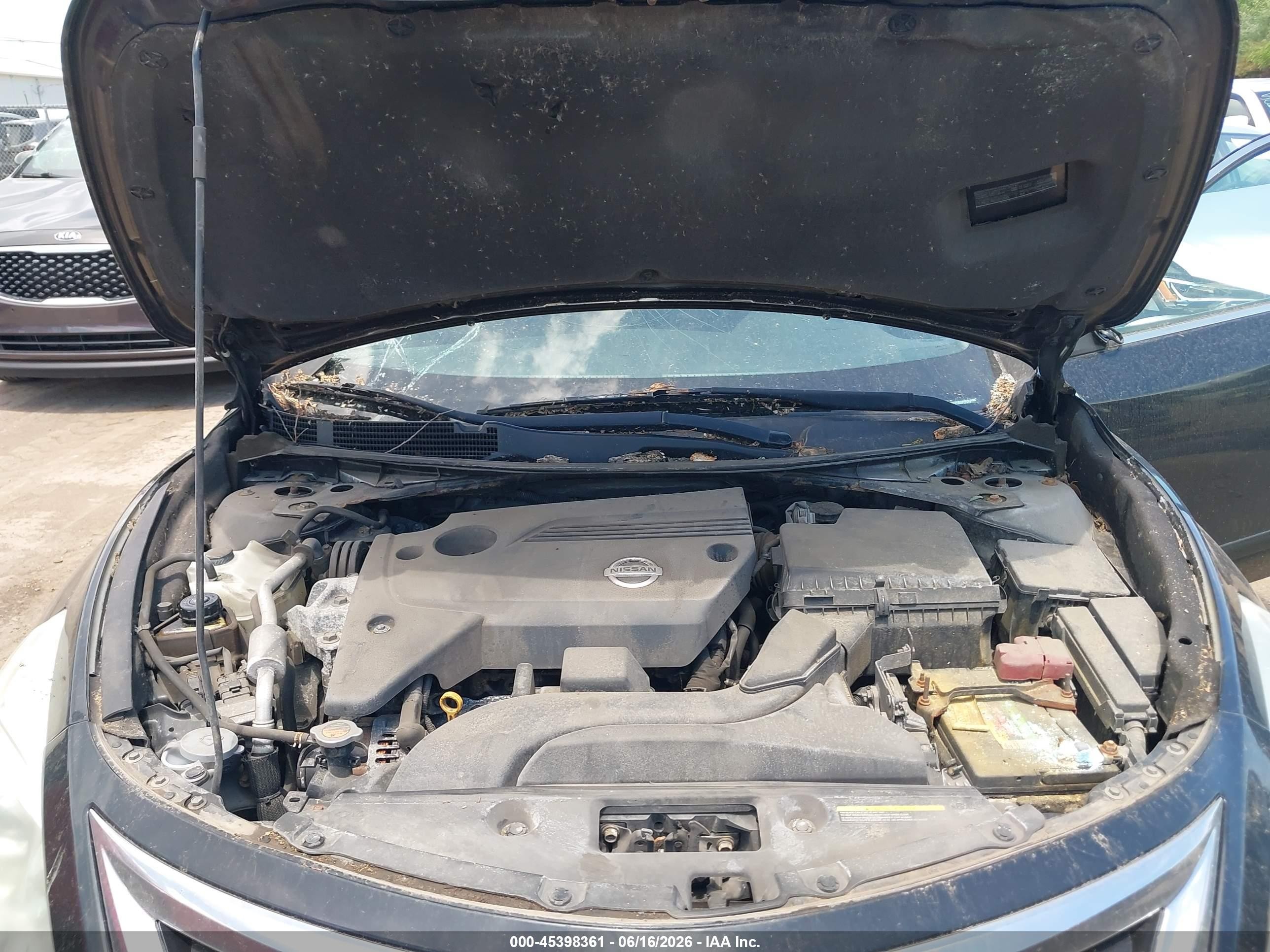 2015 Nissan Altima 2.5 S Черный vin: 1N4AL3AP2FC497977