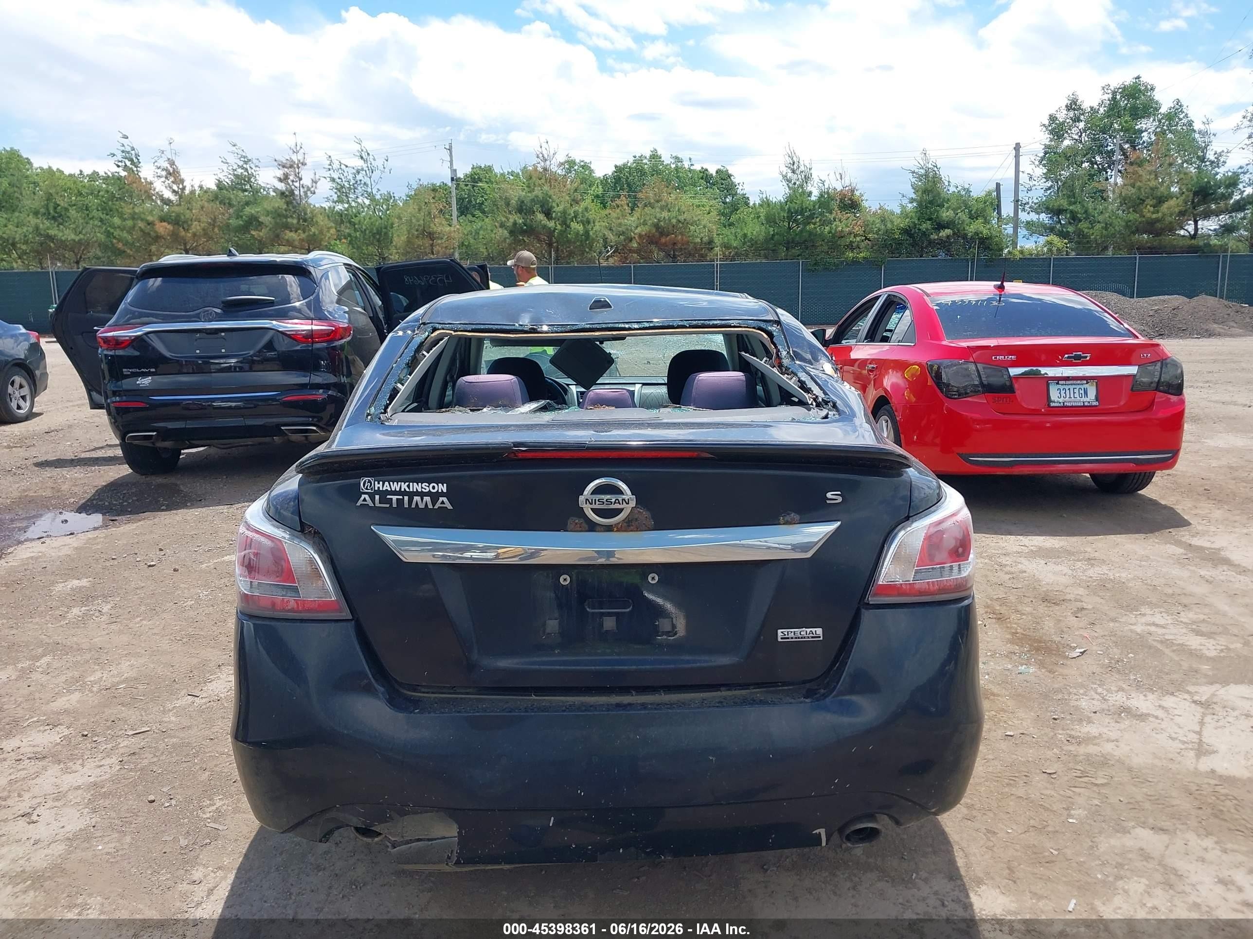 2015 Nissan Altima 2.5 S Черный vin: 1N4AL3AP2FC497977