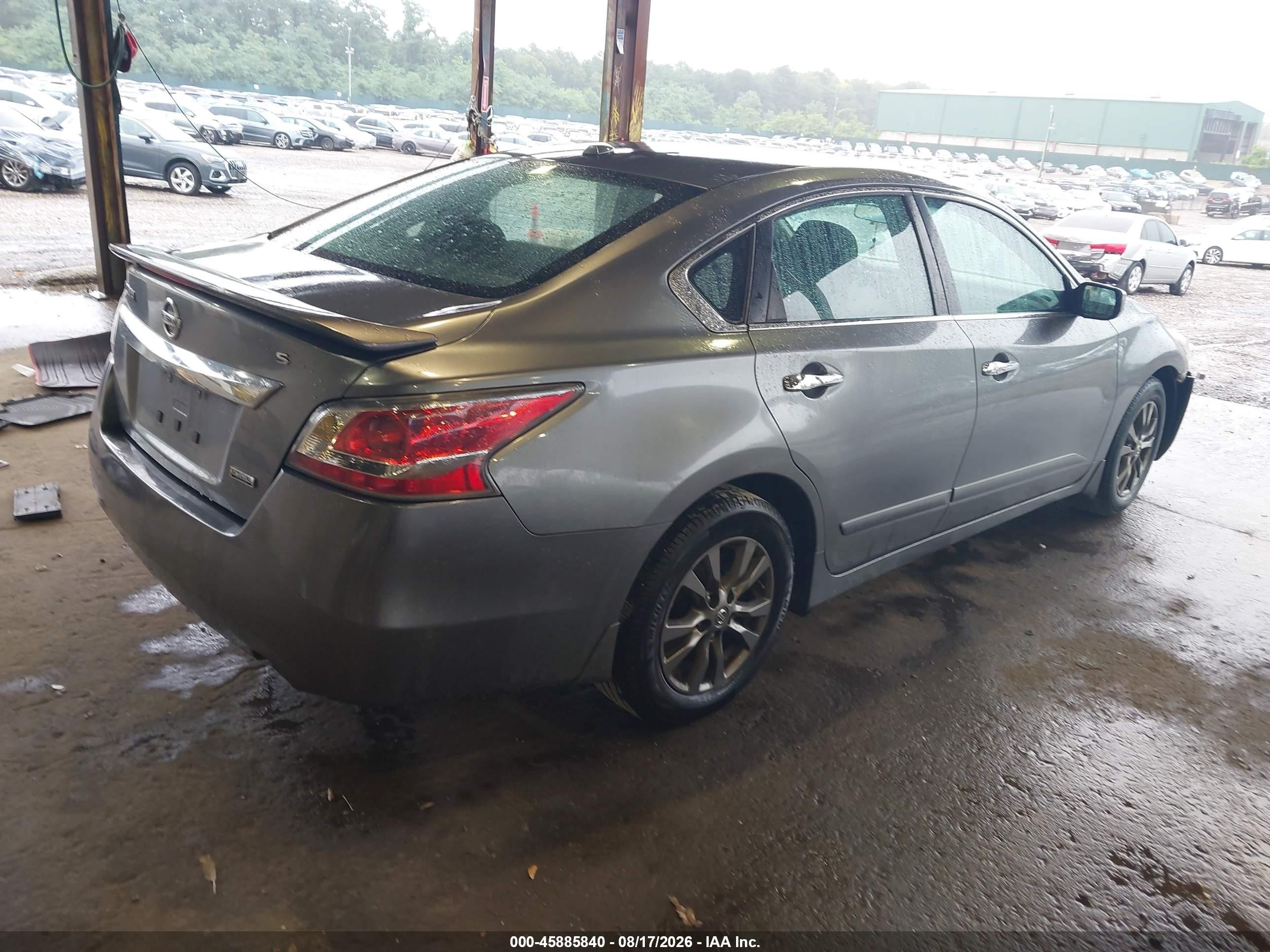 2015 Nissan Altima 2.5 S Gray vin: 1N4AL3AP2FC570328