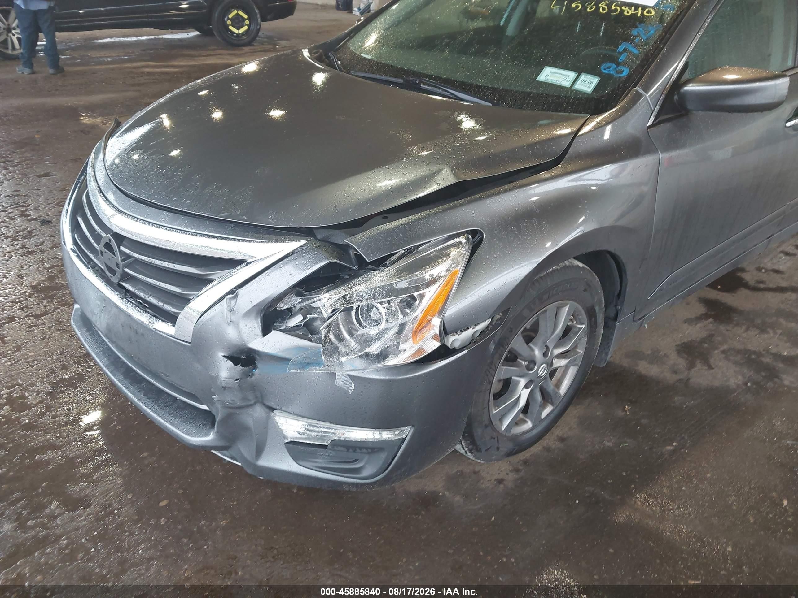 2015 Nissan Altima 2.5 S Gray vin: 1N4AL3AP2FC570328