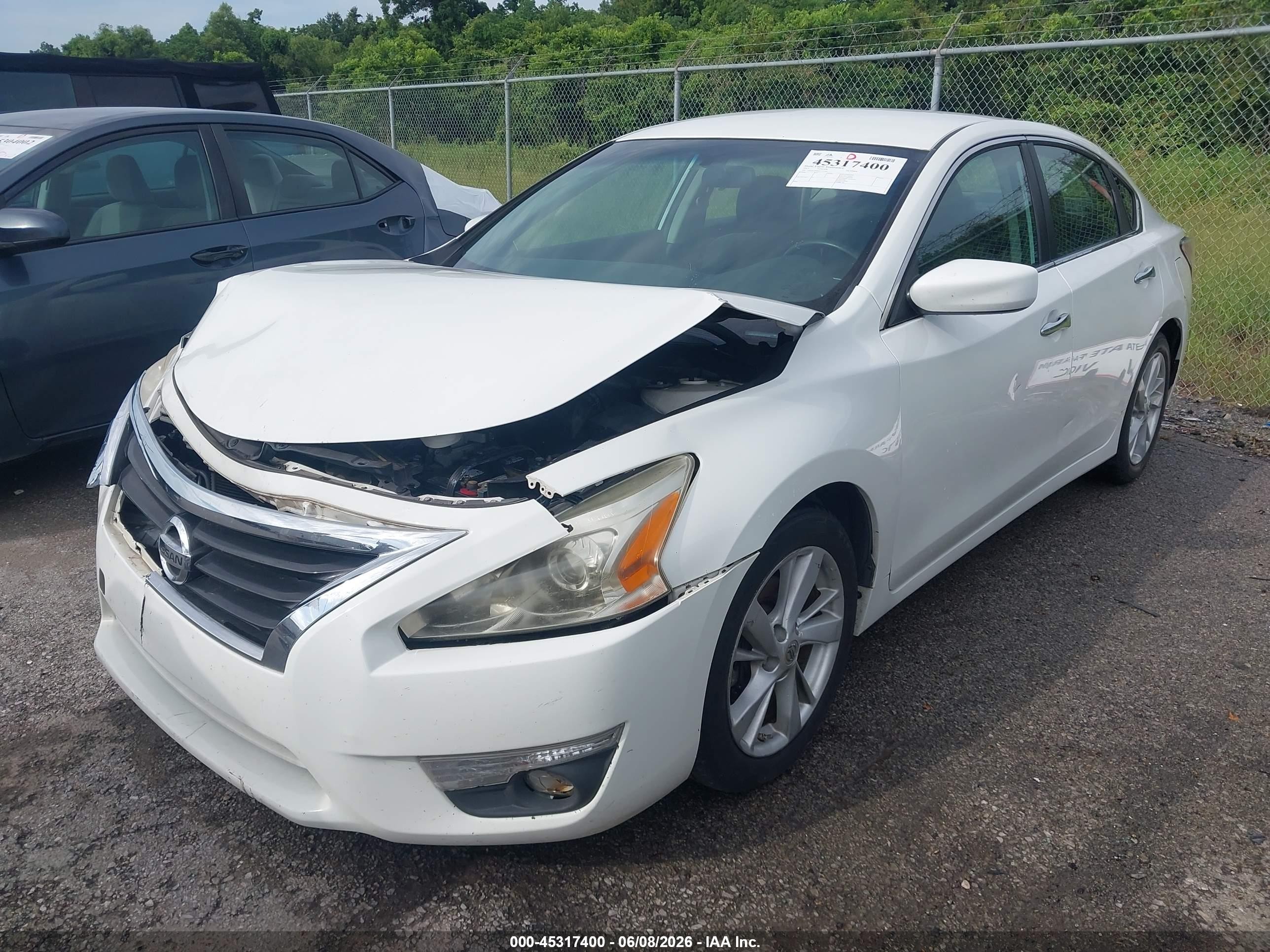 2015 Nissan Altima 2.5 Sv White vin: 1N4AL3AP2FC577599