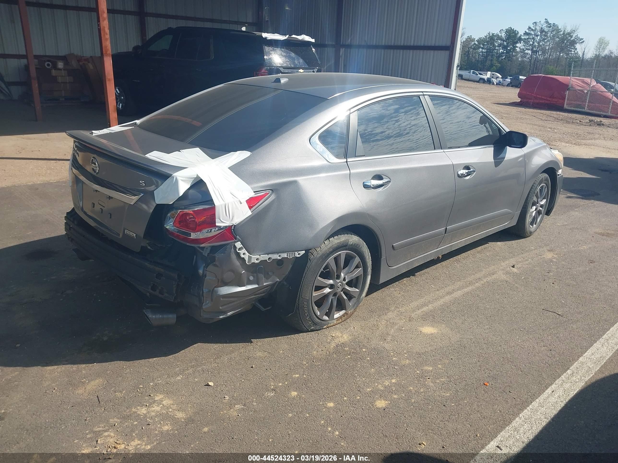 2015 Nissan Altima 2.5 S Gray vin: 1N4AL3AP2FC578204