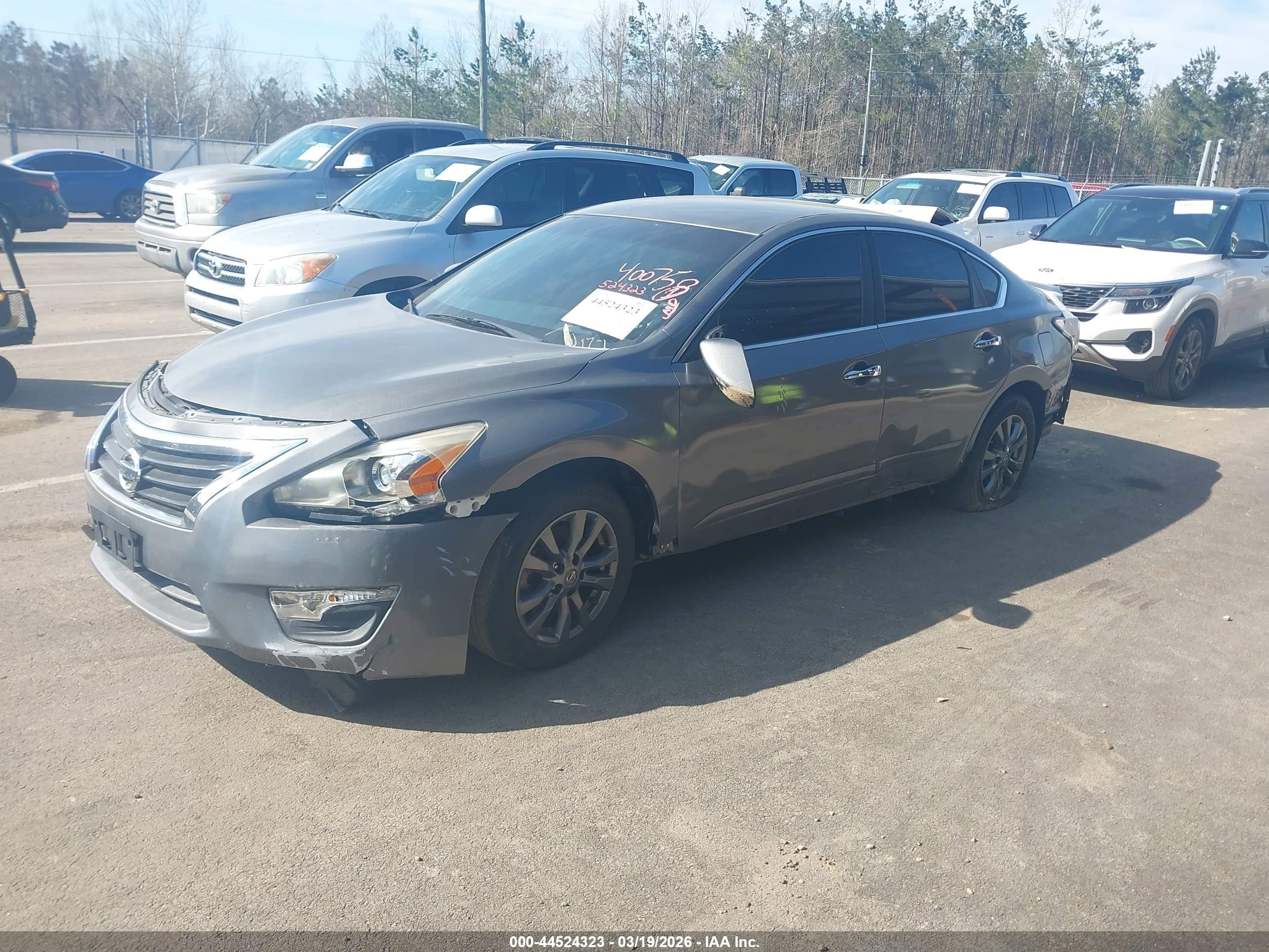2015 Nissan Altima 2.5 S Gray vin: 1N4AL3AP2FC578204