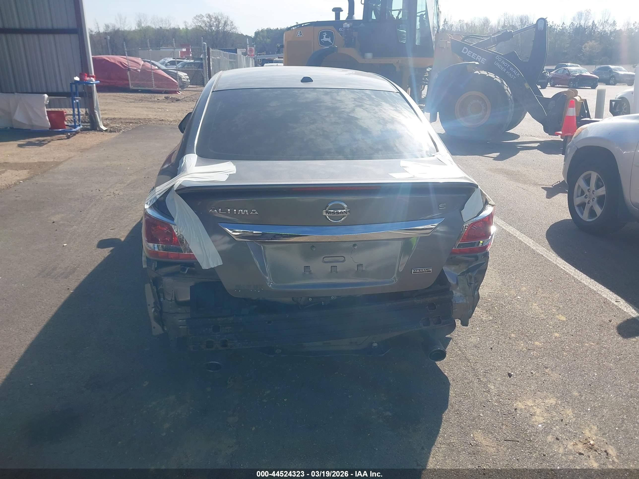 2015 Nissan Altima 2.5 S Gray vin: 1N4AL3AP2FC578204