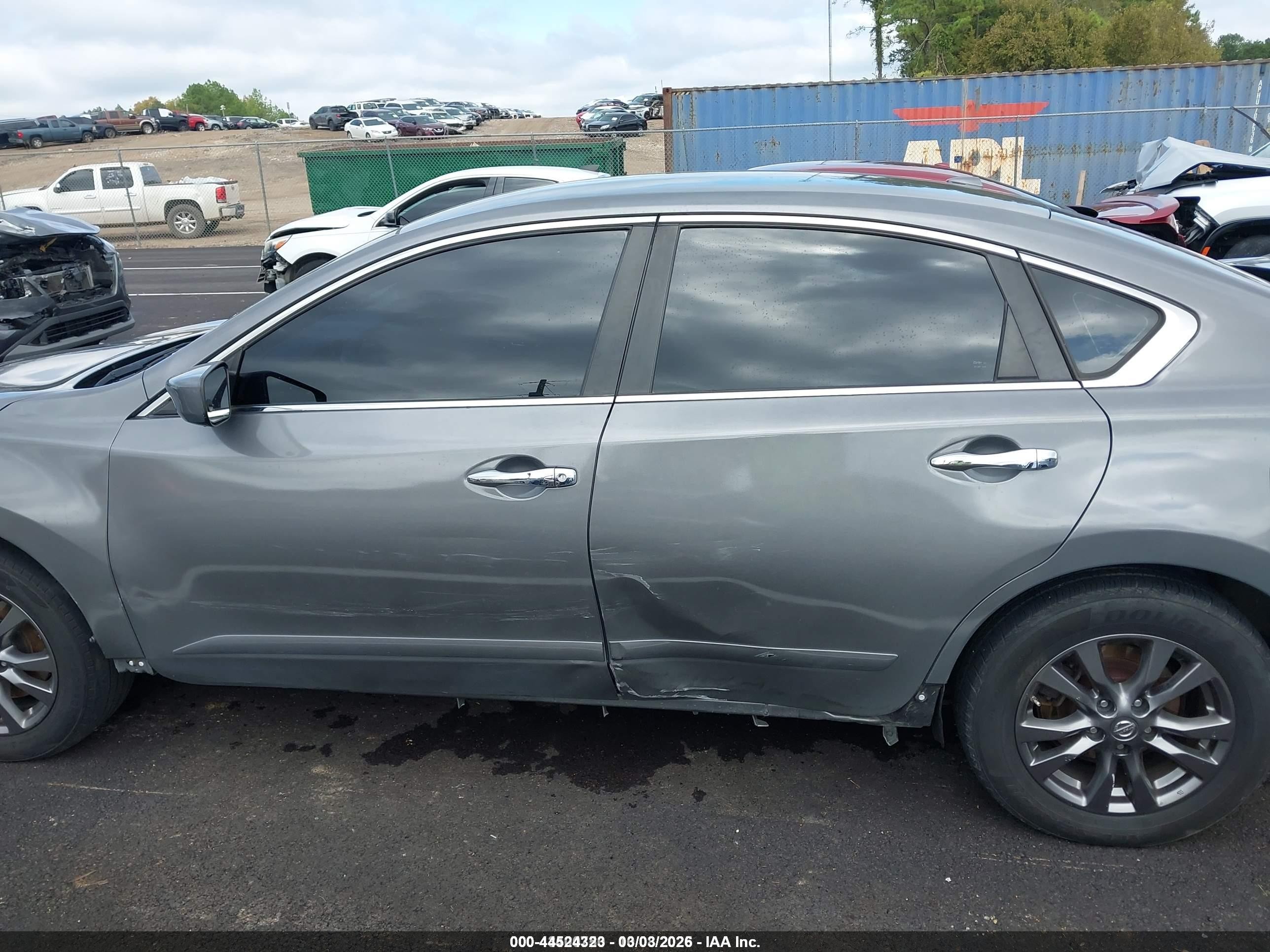 2015 Nissan Altima 2.5 S Gray vin: 1N4AL3AP2FC578204
