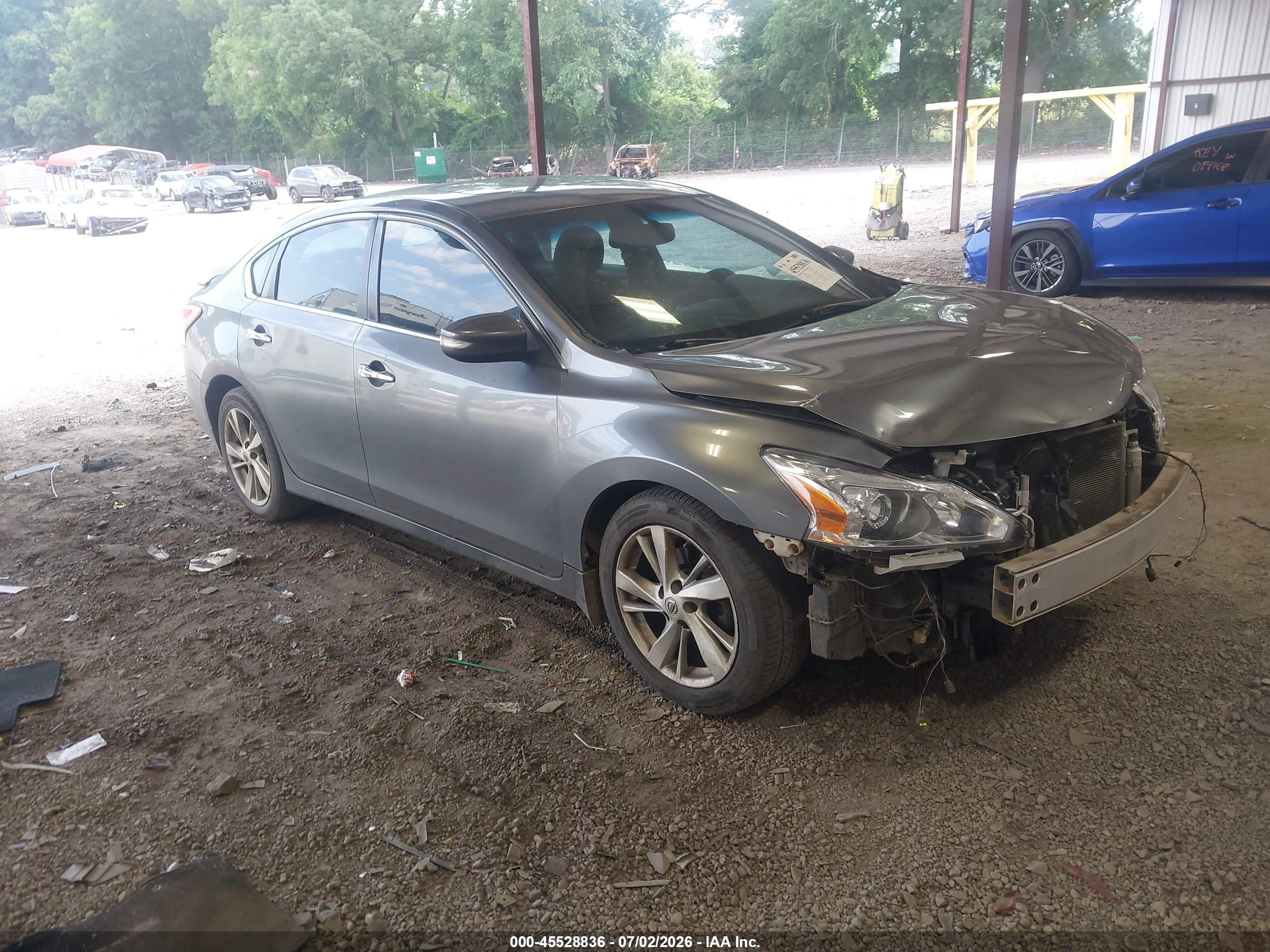 2015 Nissan Altima 2.5 Sv Gray vin: 1N4AL3AP2FC587548