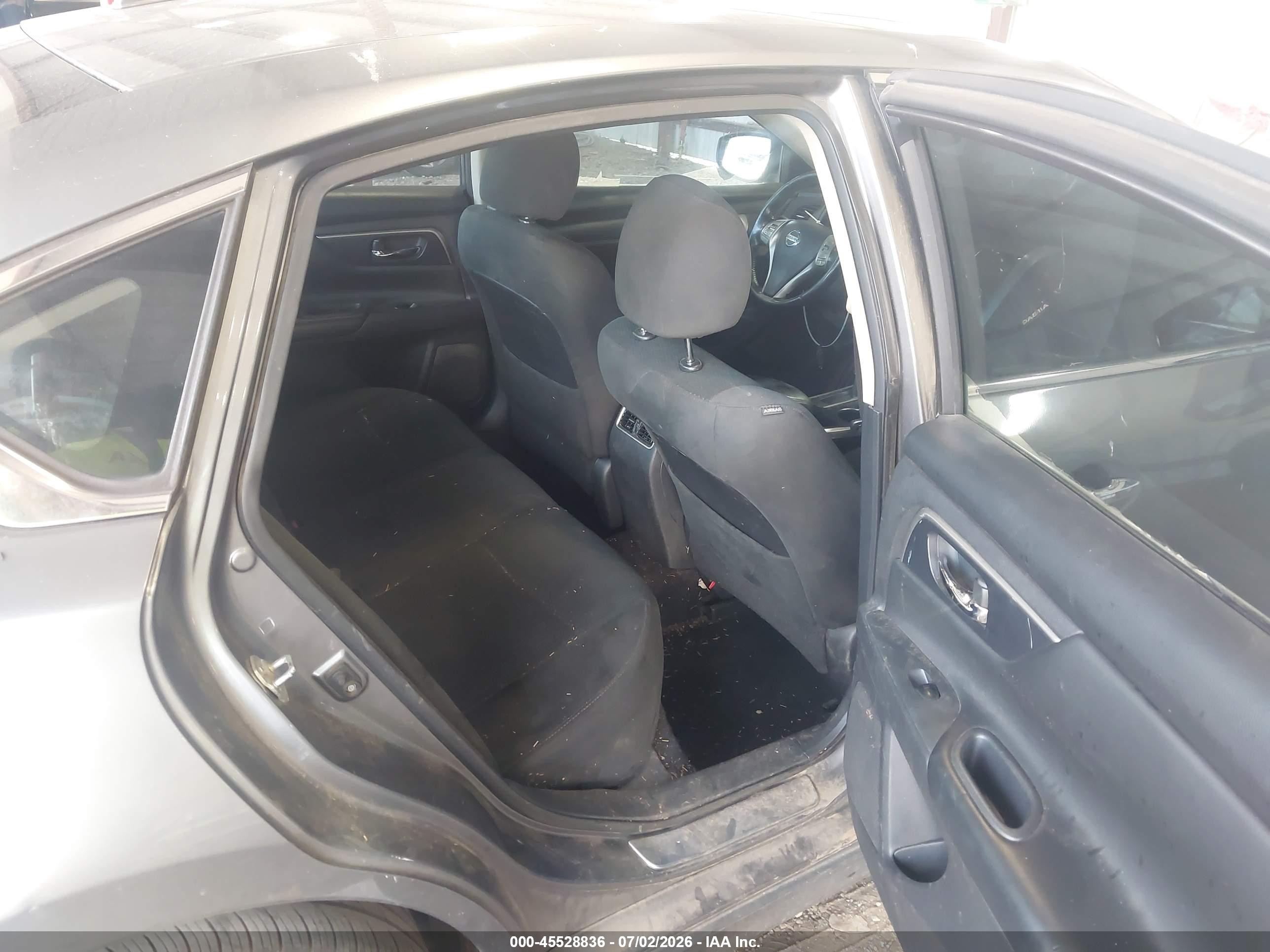 2015 Nissan Altima 2.5 Sv Gray vin: 1N4AL3AP2FC587548