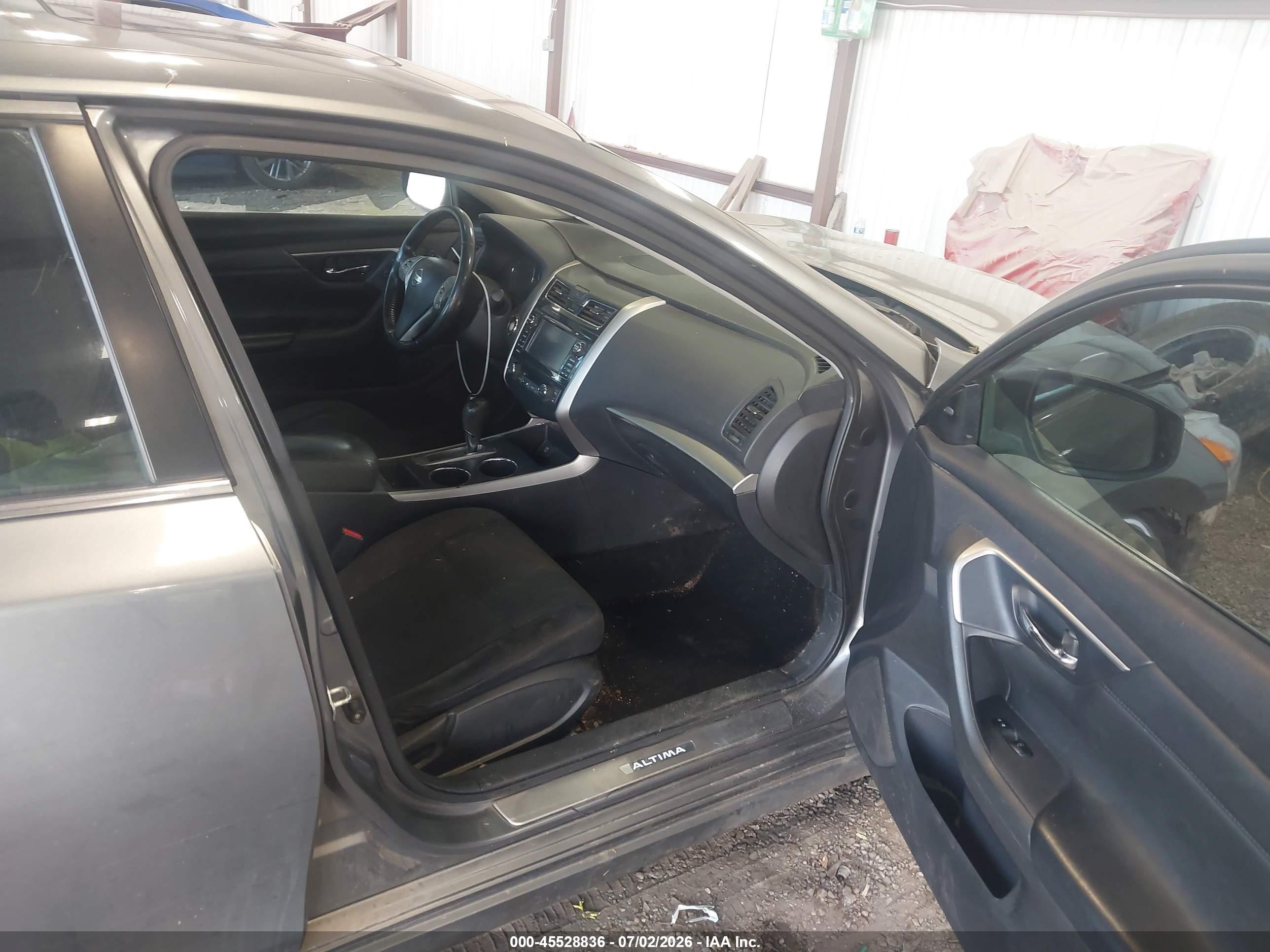2015 Nissan Altima 2.5 Sv Gray vin: 1N4AL3AP2FC587548