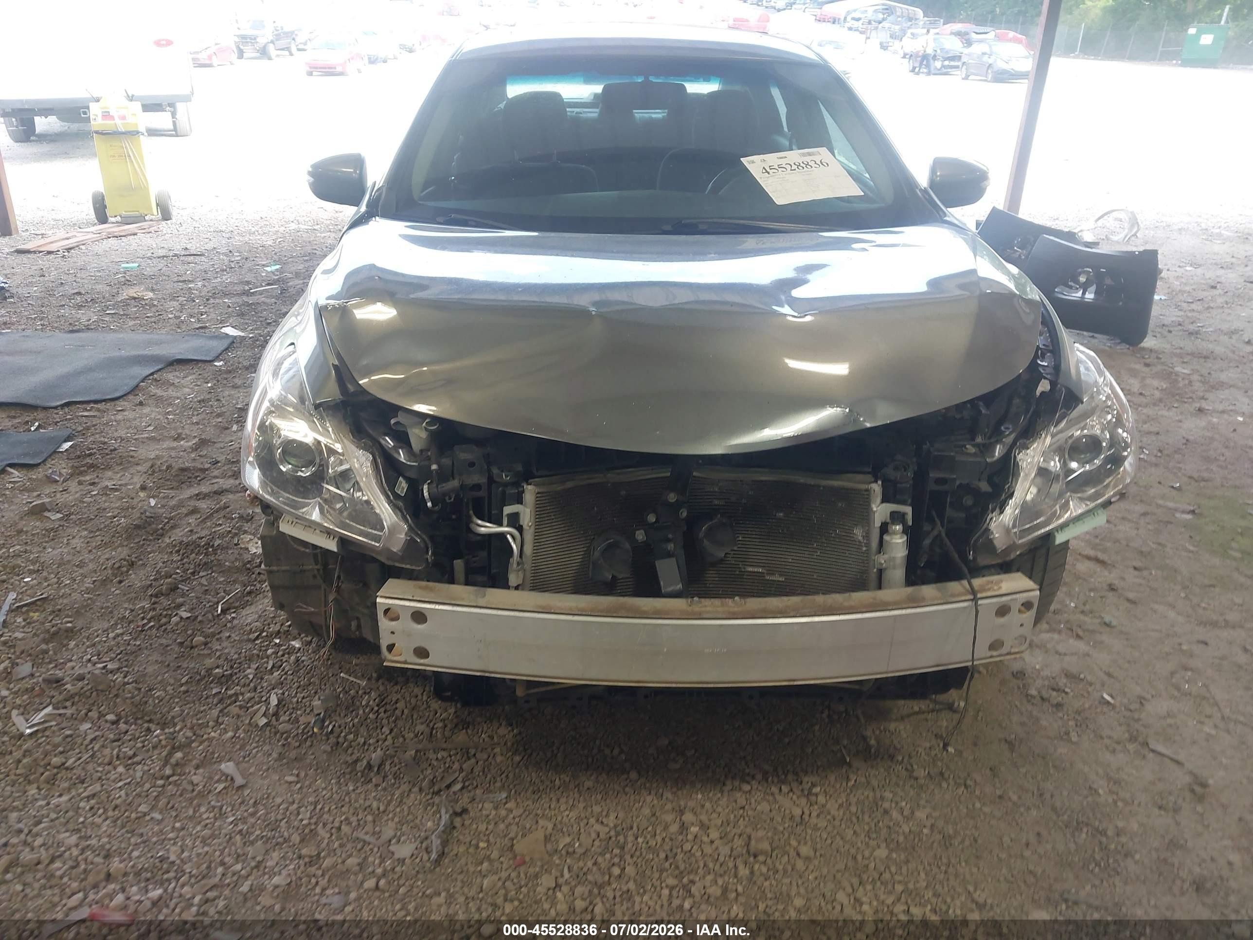 2015 Nissan Altima 2.5 Sv Gray vin: 1N4AL3AP2FC587548