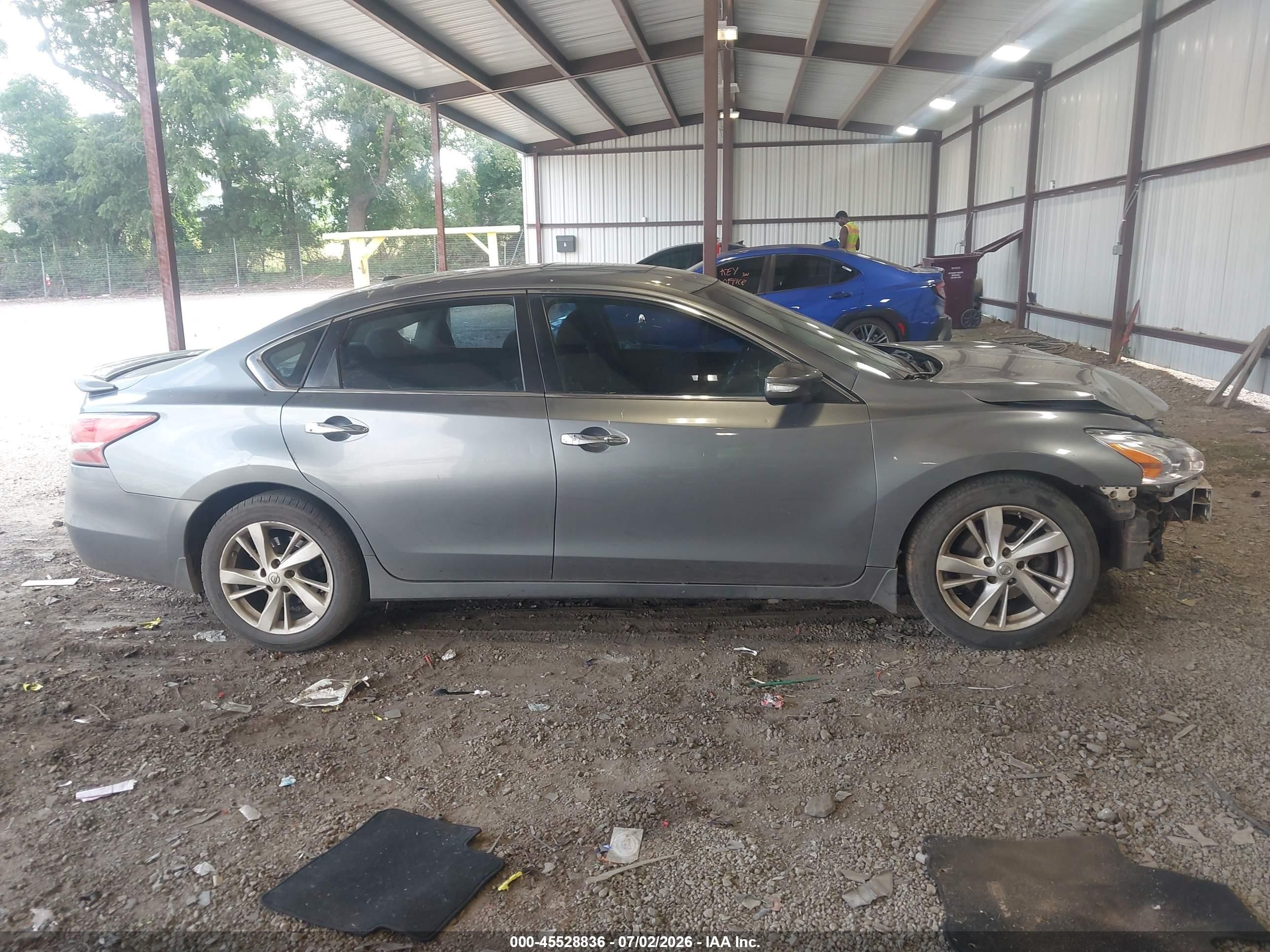 2015 Nissan Altima 2.5 Sv Gray vin: 1N4AL3AP2FC587548